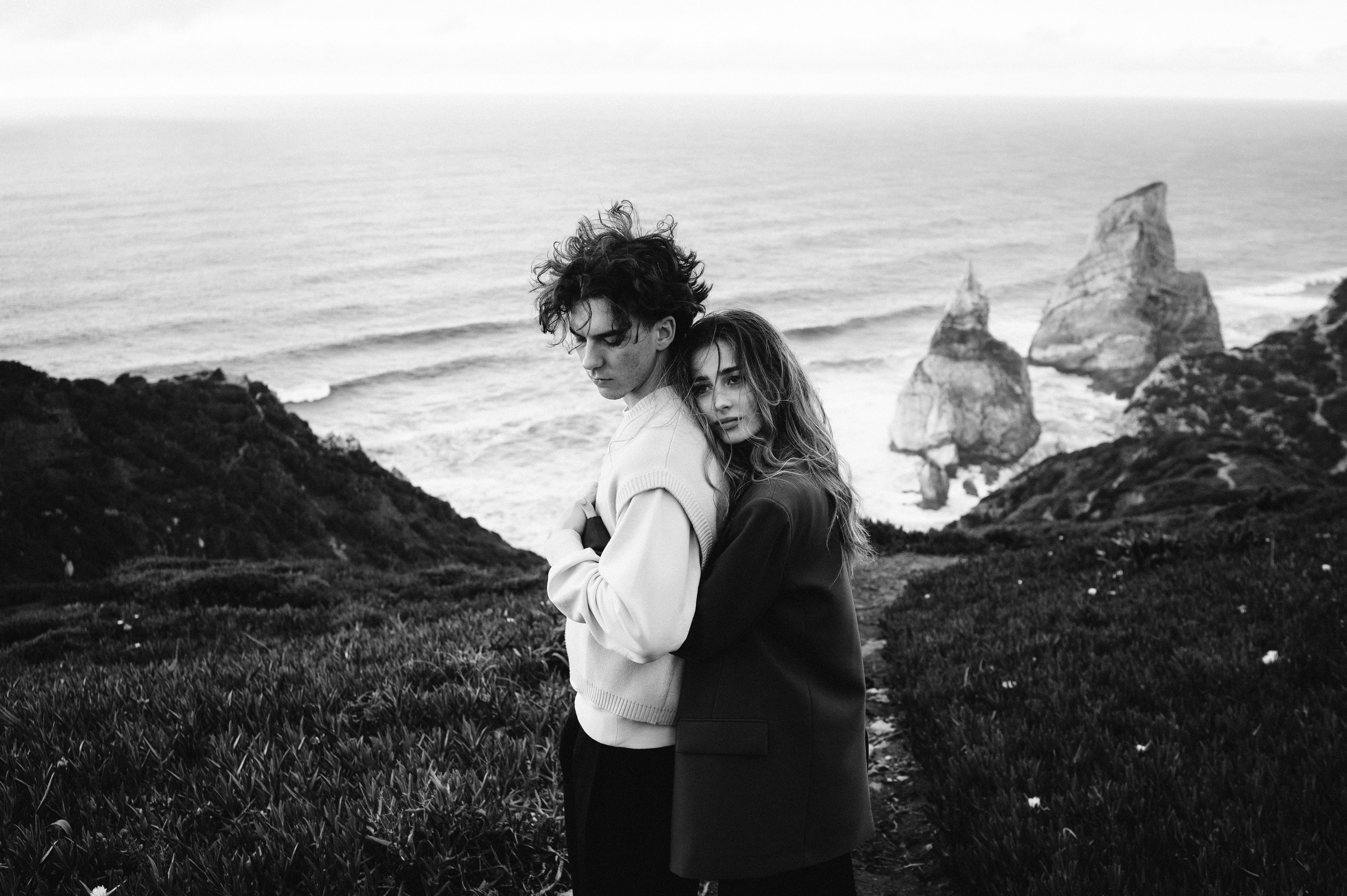 Praia da Ursa – ședință foto de cuplu într-un loc magic din Portugalia. Valentin Melen — wedding photographer