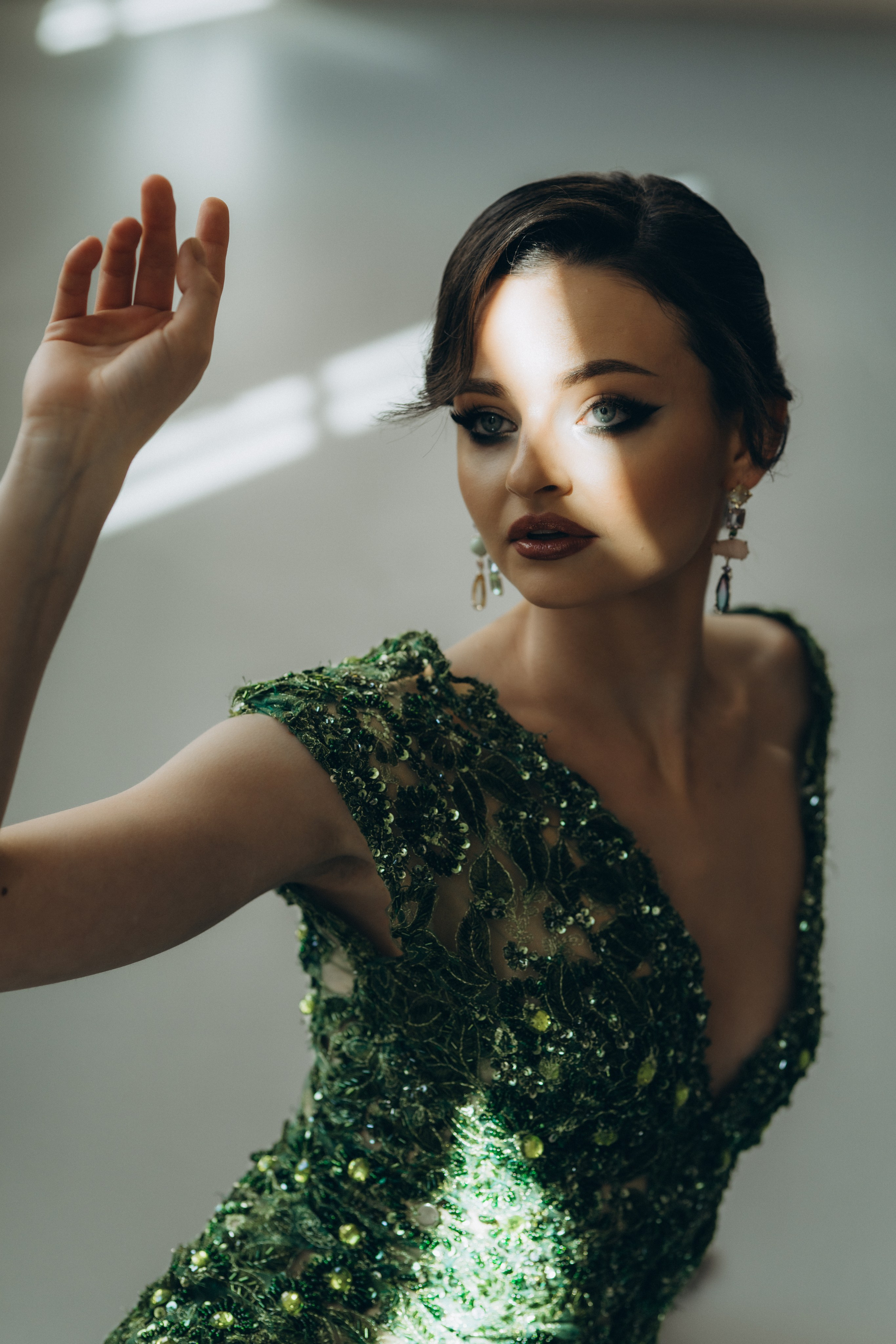 Riikka Couture, Riikka Ikäheimo, Violetta Keller, Portrait, Dancer. Wedding and potrait photographer in Helsinki Vickan O