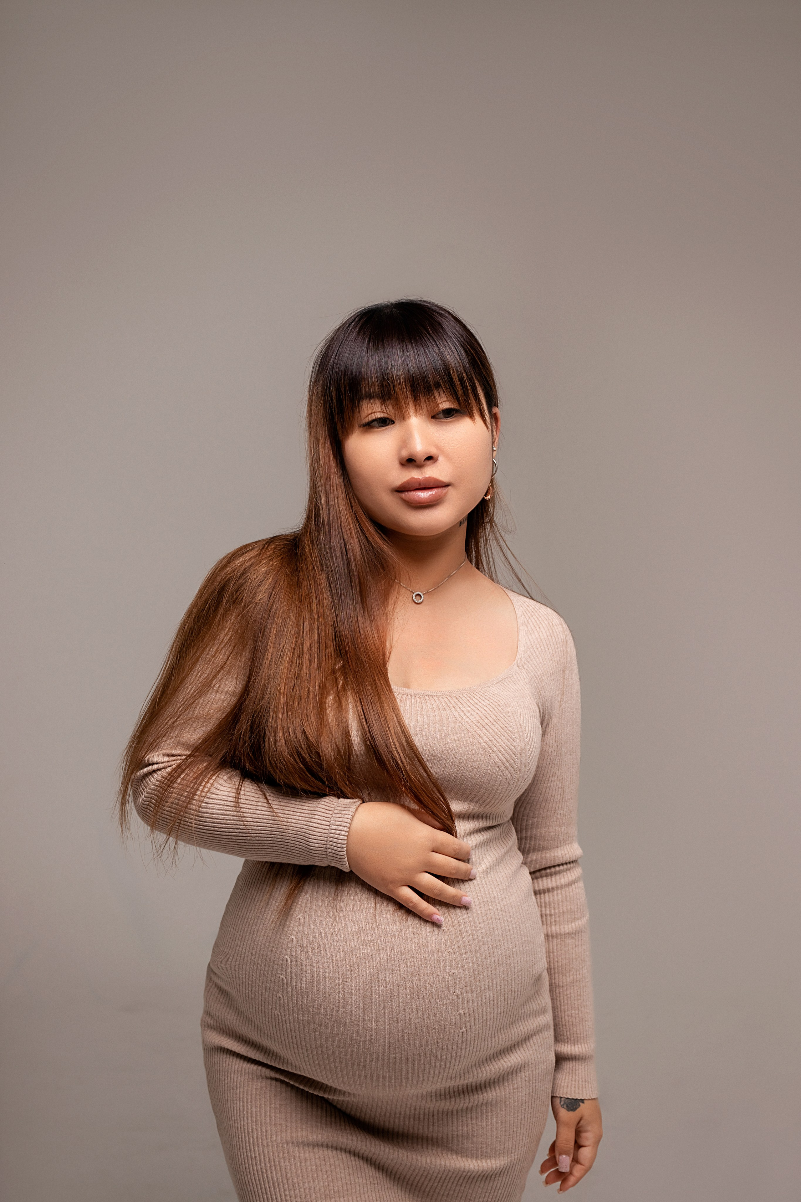 Валерия. Фотограф беременности, ньюборн и годовасиков в Корее Жанна Хан