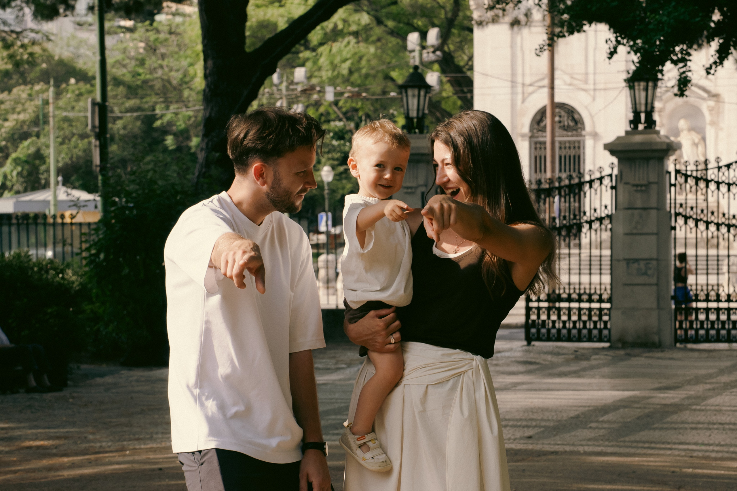 Dominic & Nastassia and Oliver. Lisbon Event Photographer