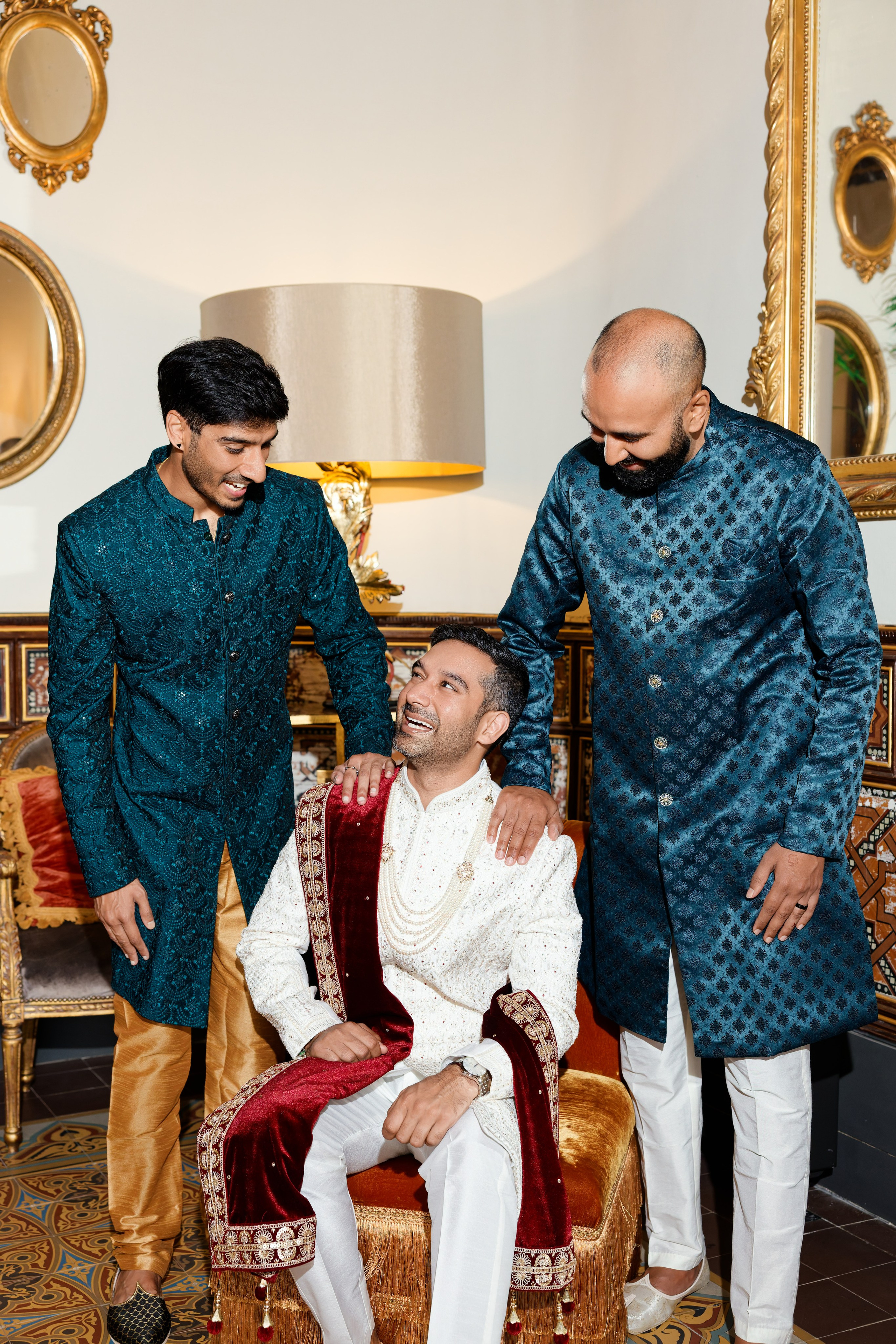 Indian wedding at Gran Villa Rosa, Barcelona
