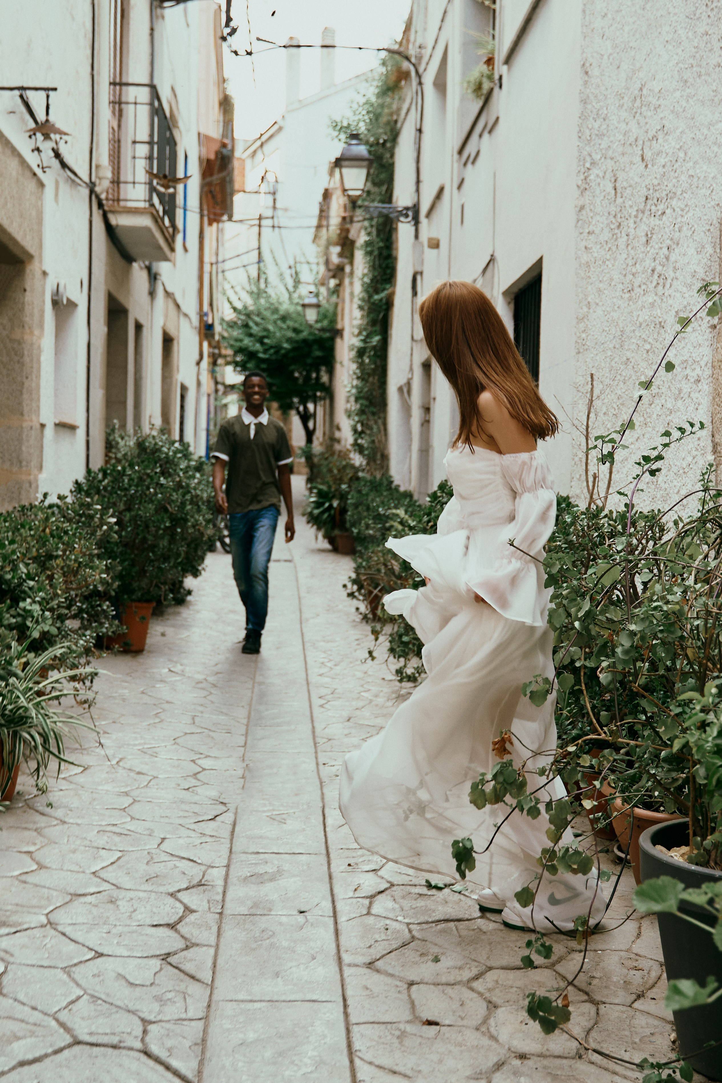 The runaway bride. Photographer in Barcelona Spain Zhanna Zakharchenko