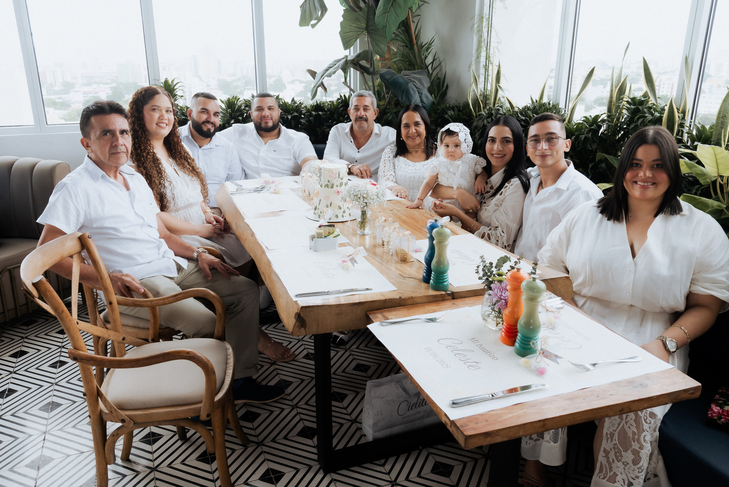 BAUTIZO CELESTE. Fotógrafo David Yance