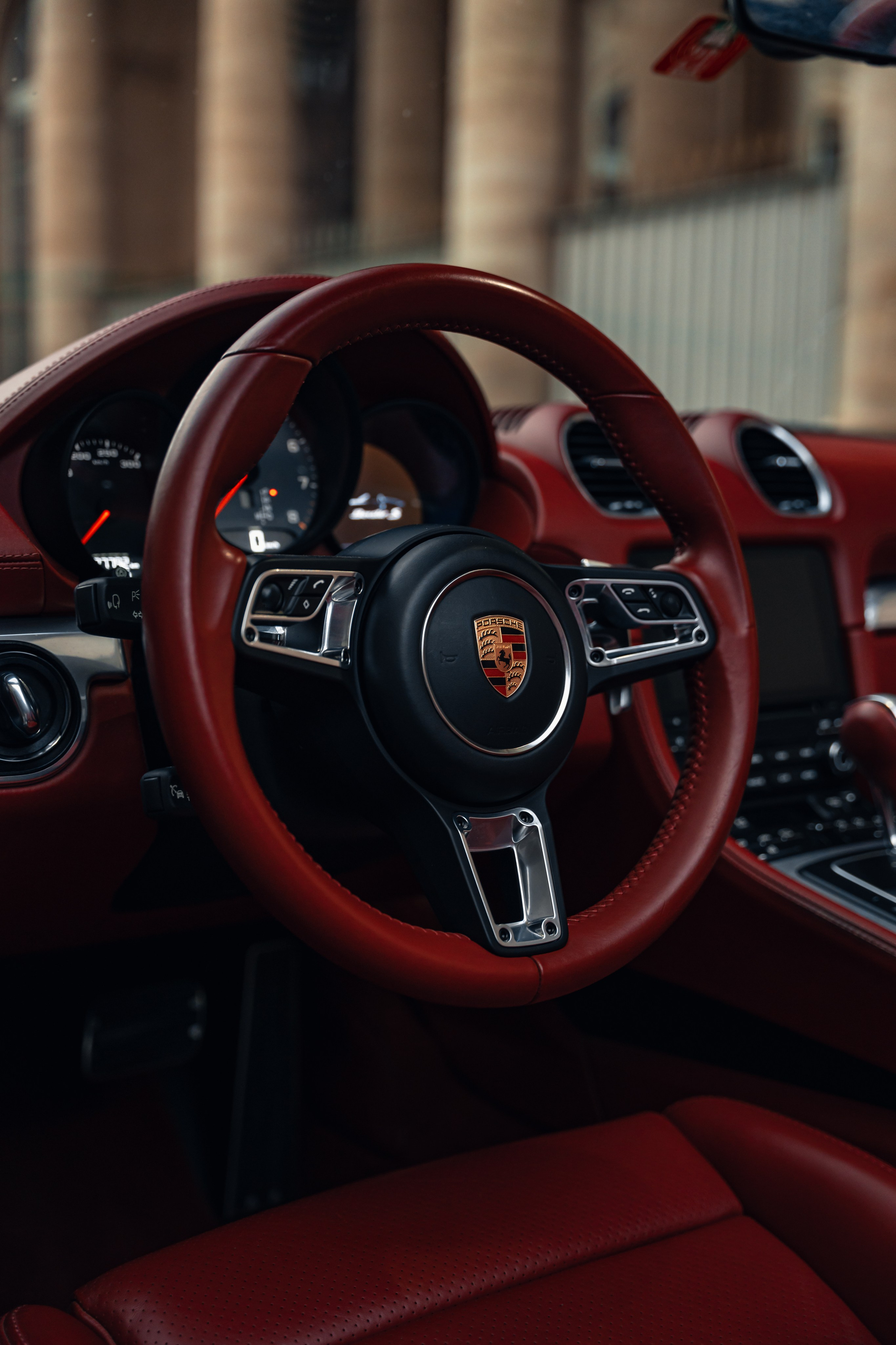 Porsche 718 Boxster. Photographe de voitures à Paris — Vitalii Motruk