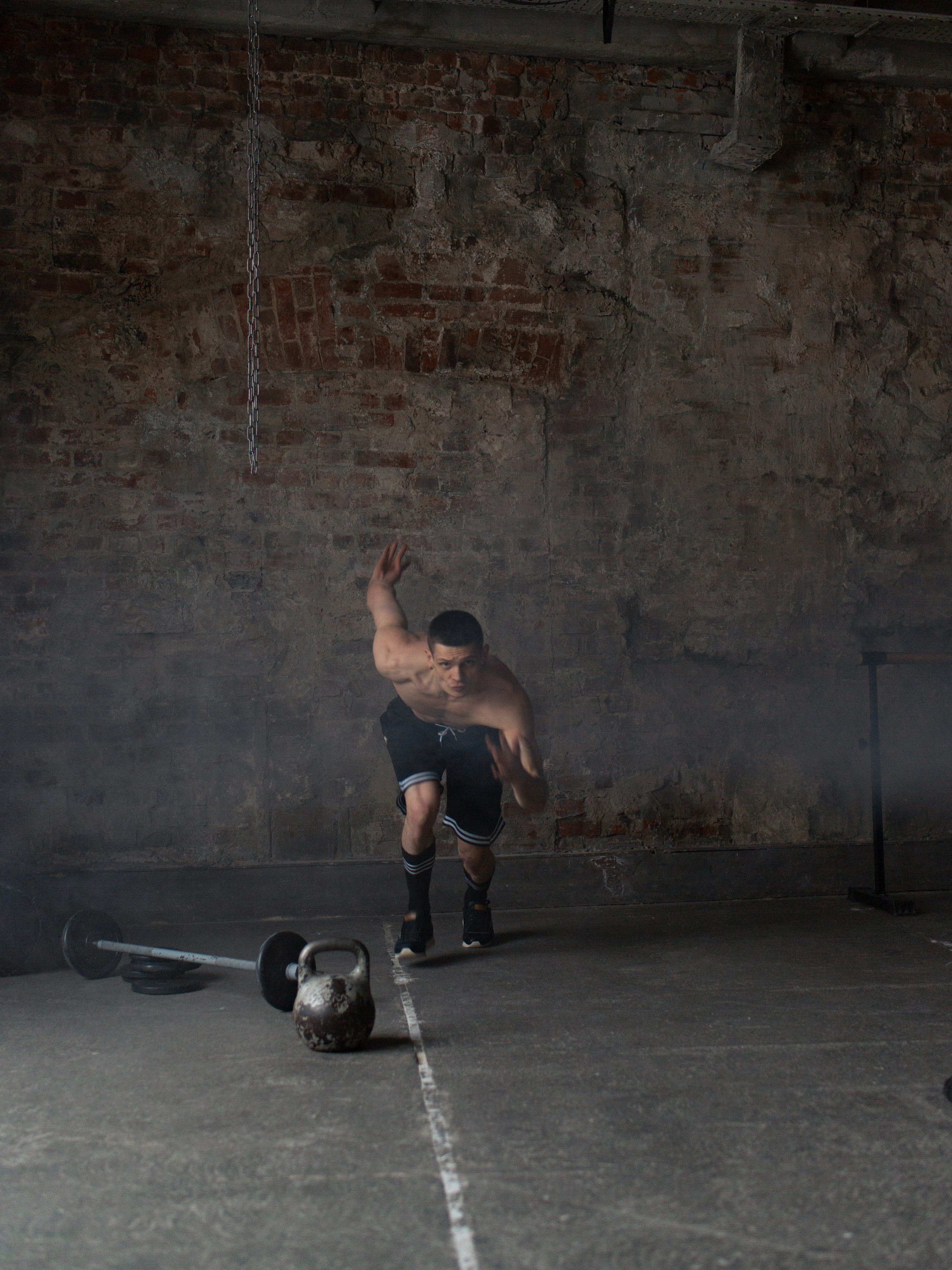 Sasha. Trainer. Photographer Vladmir Gladkov