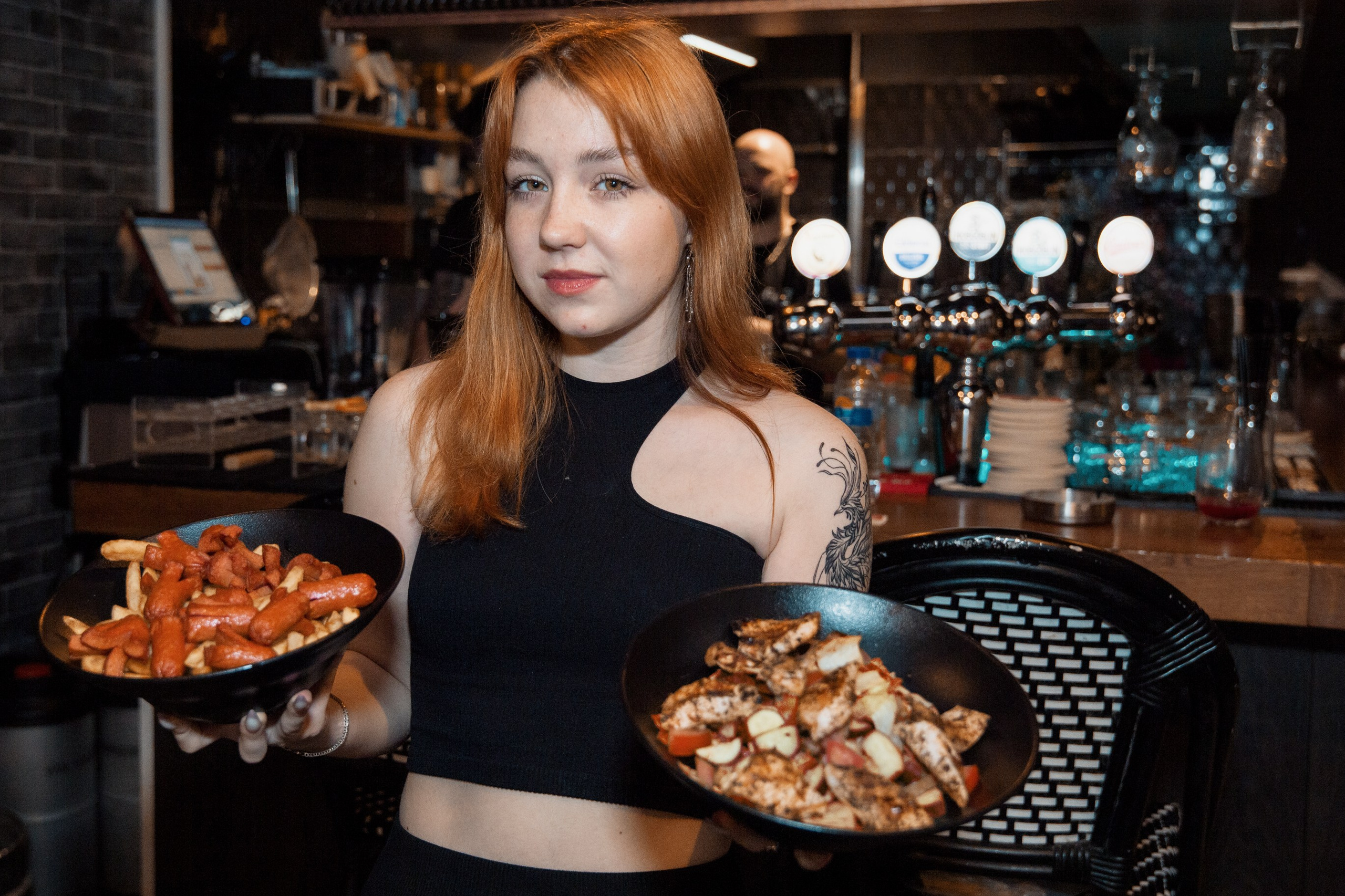 Контентная съемка для бара Focus. Портретный и репортажный фотограф в Израиле Рома Бирман