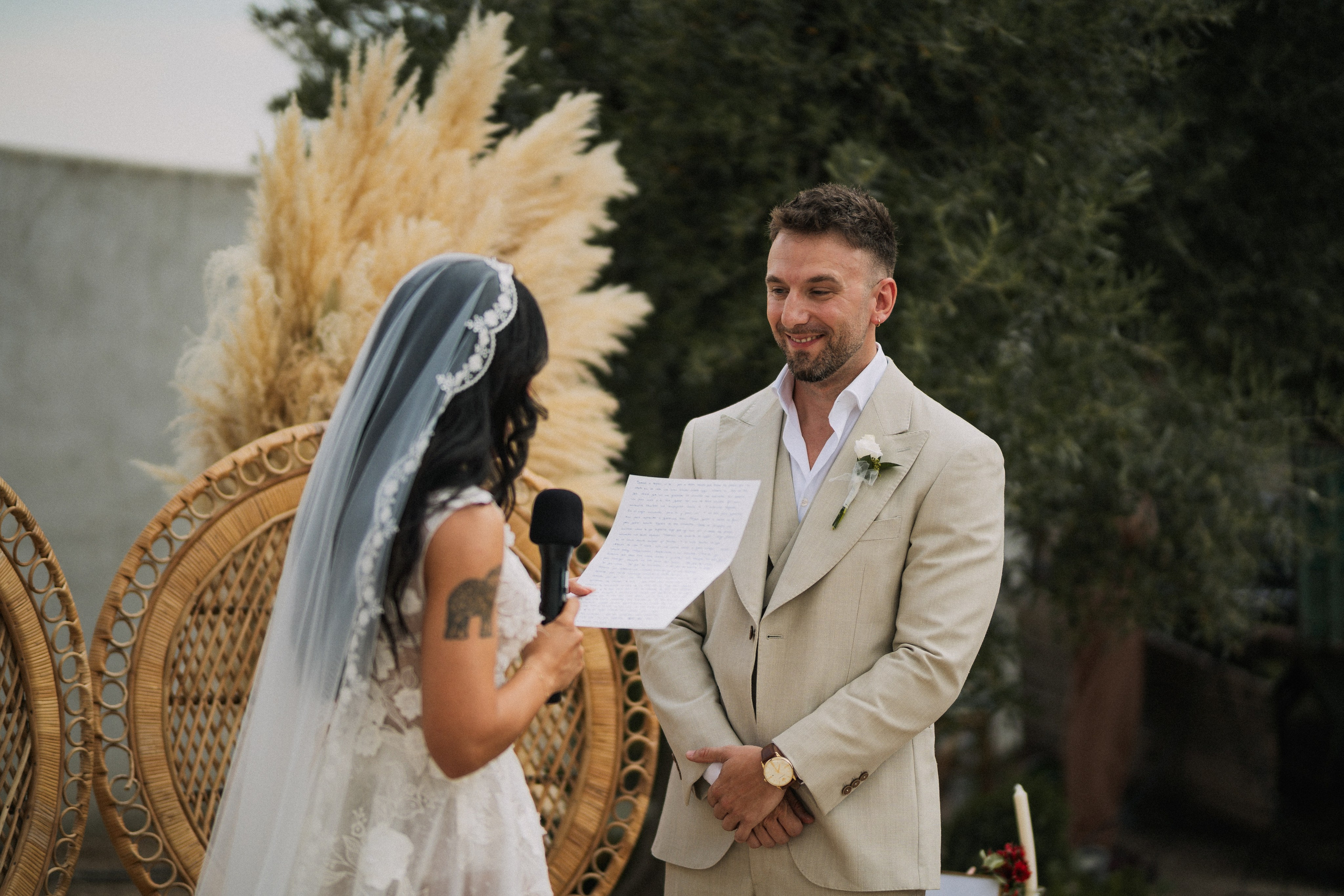 Nerea y Samuel. Christian García