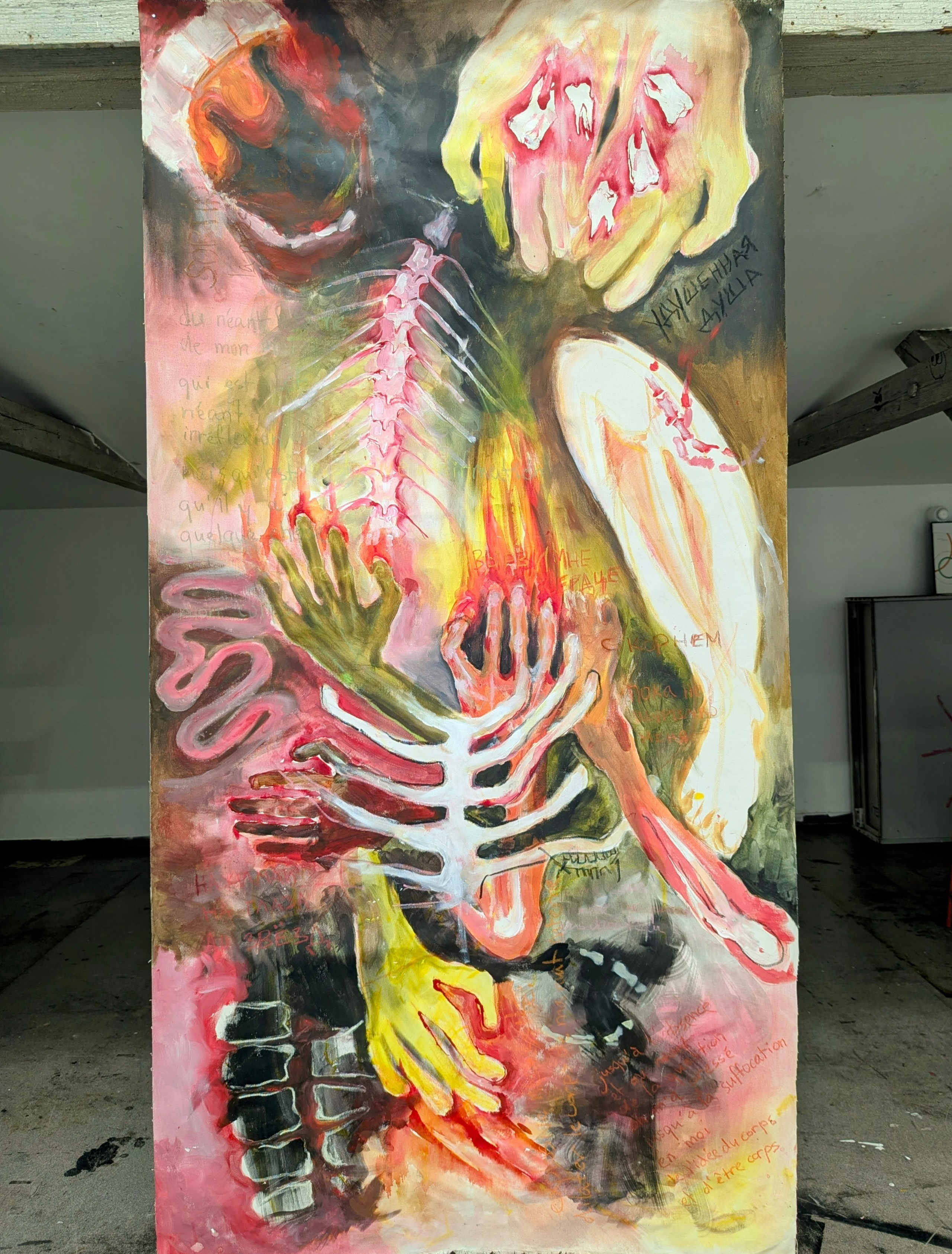 Internal chaos. Angelina Sorokopud. Artist in Strasbourg