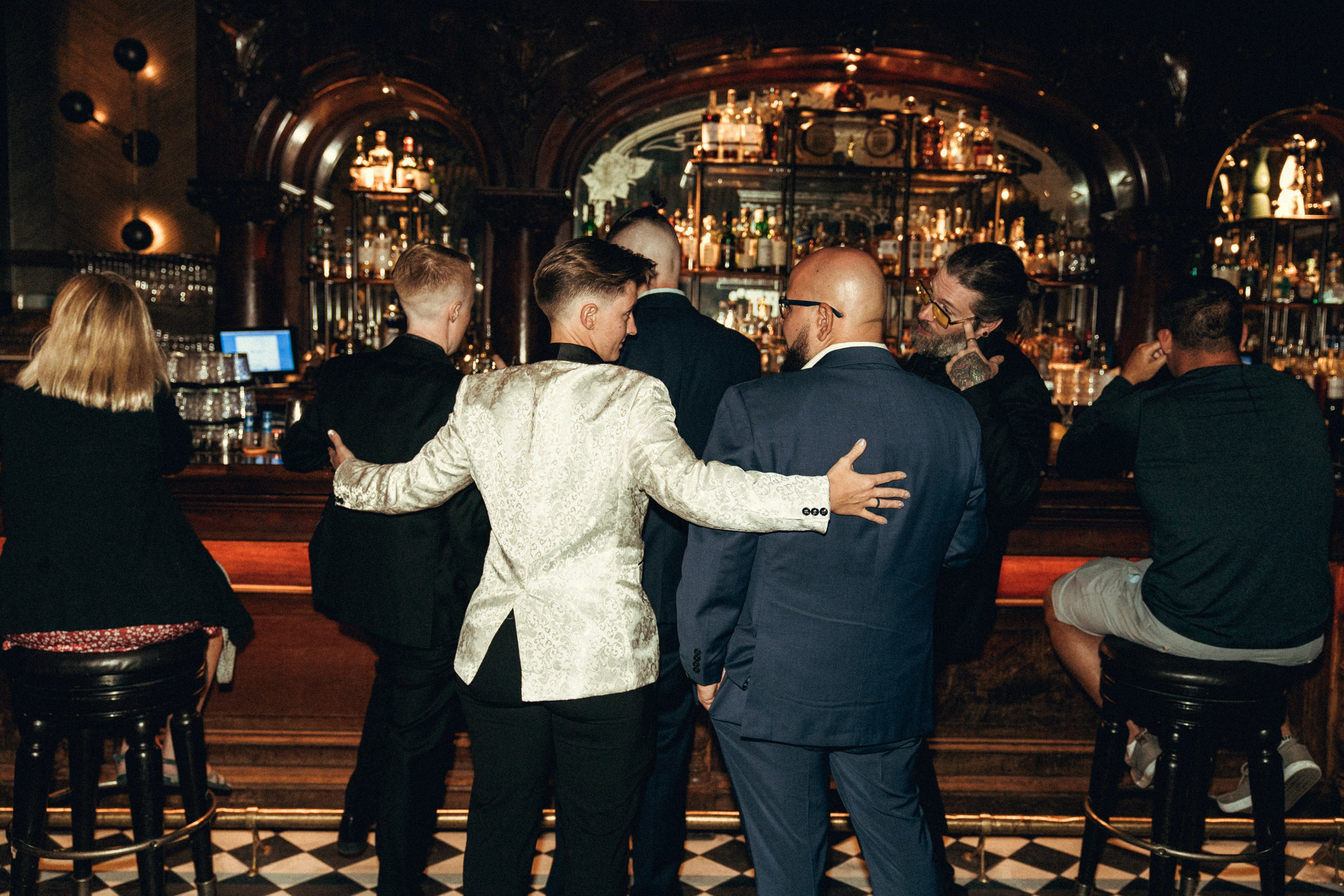 Christina’s bachelor party. Wedding & elopement photographer Viktoriya Kravtsov. Las Vegas