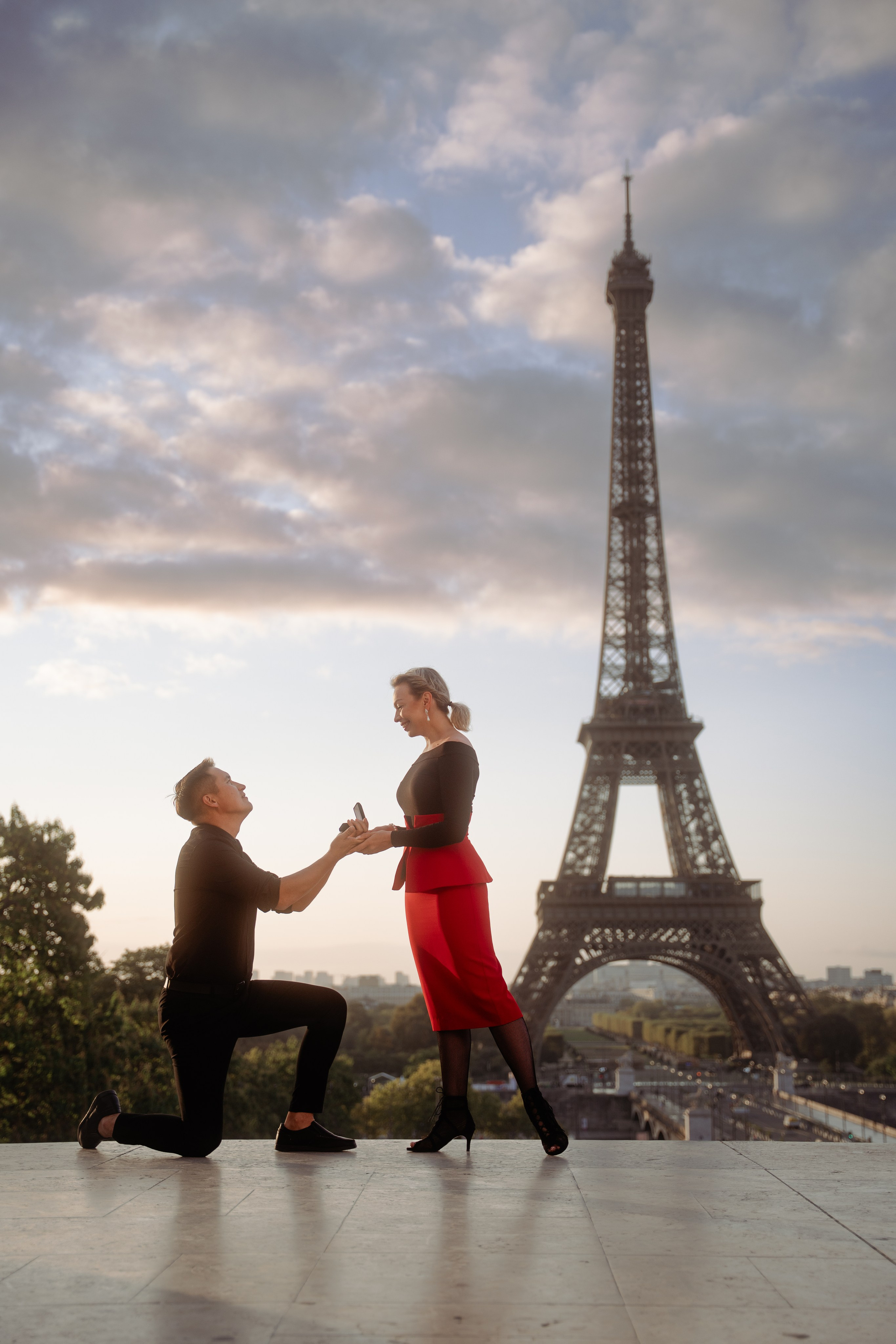 Полина и Павел в Париже. Paris photographer — Polina Osipova