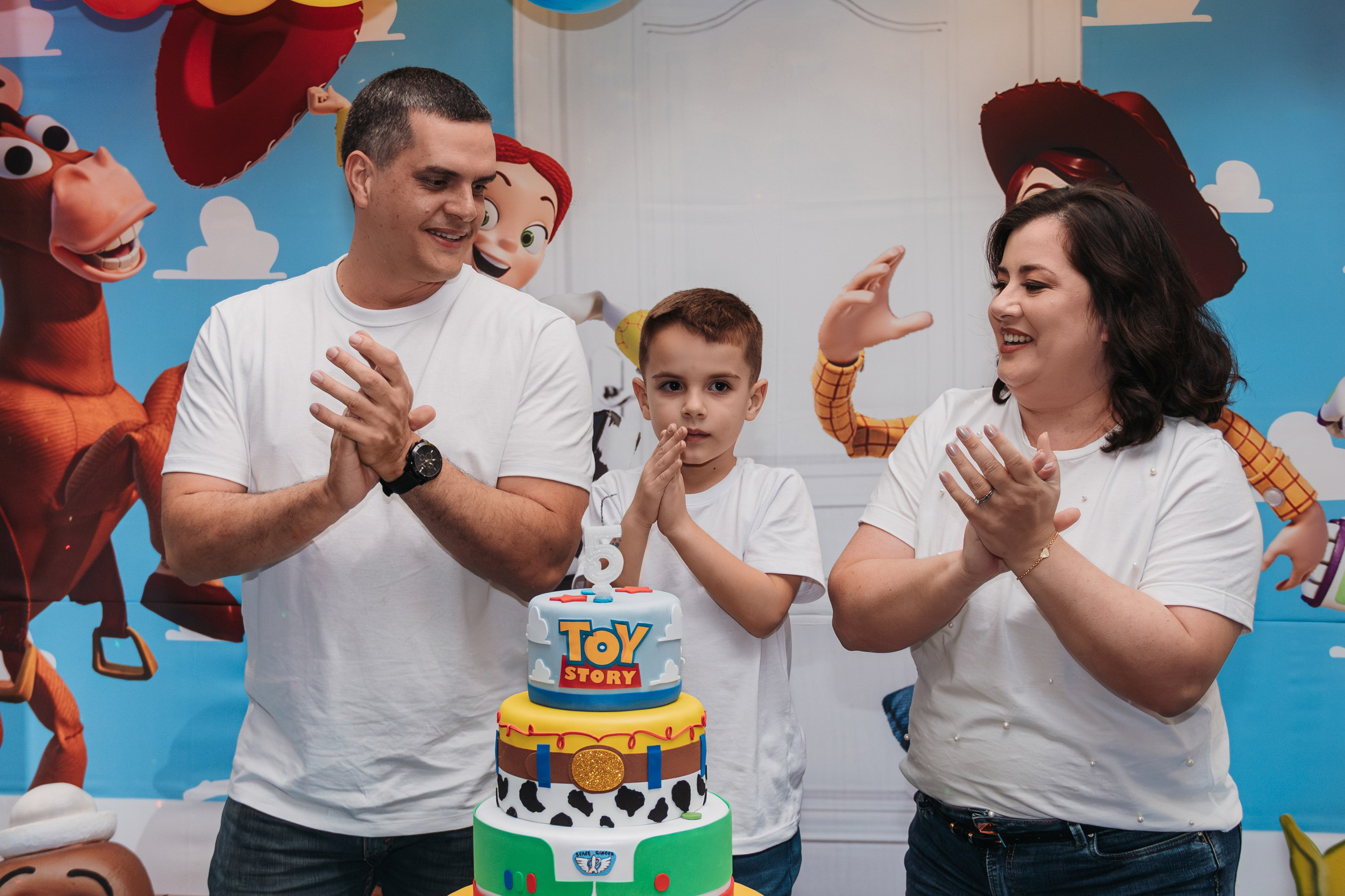 Aniversário infantil Toy Story em São José, Santa Catarina.