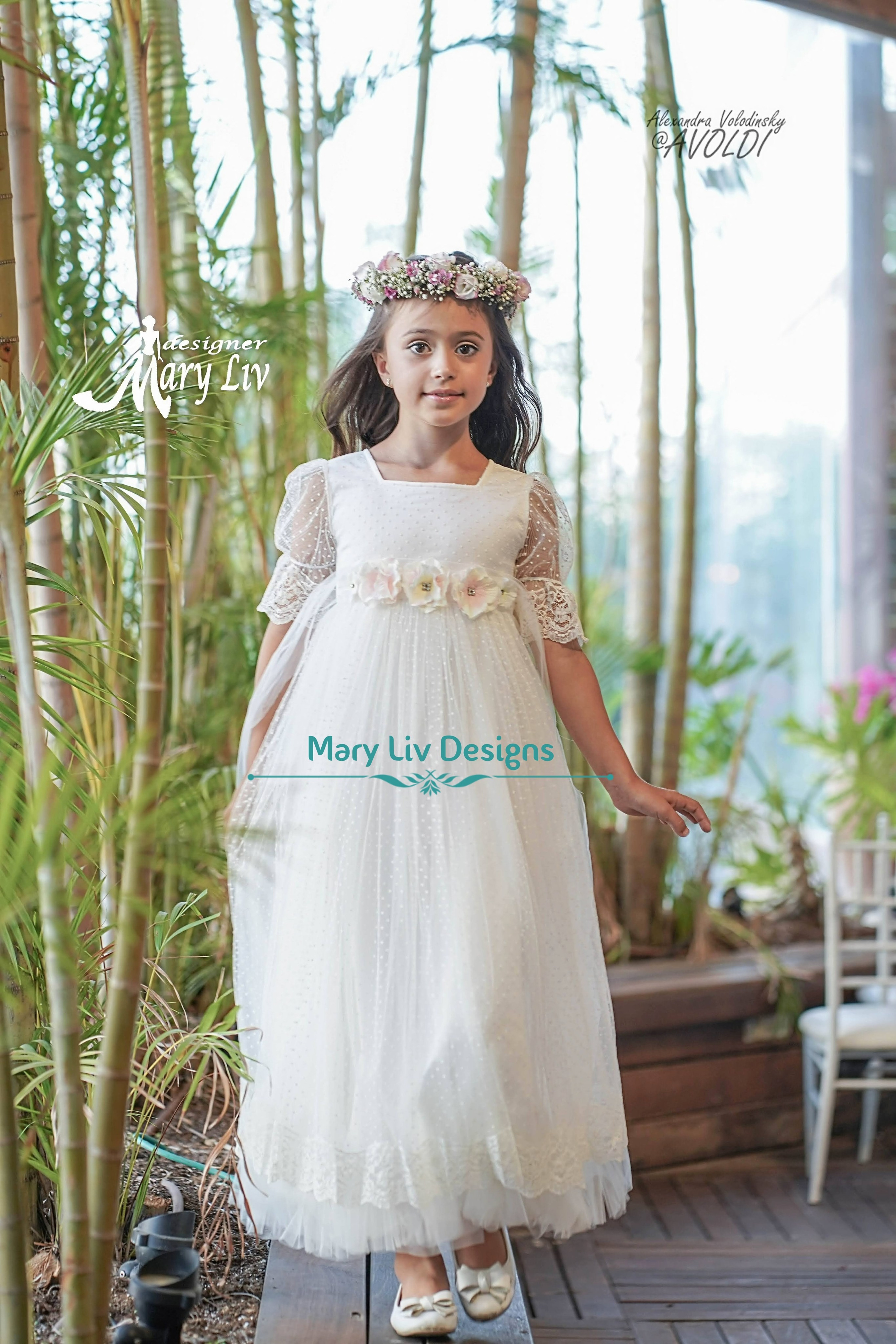 שמלה “Alisa ". מרי ליב, מעצבת שמלות בתפירה אישית