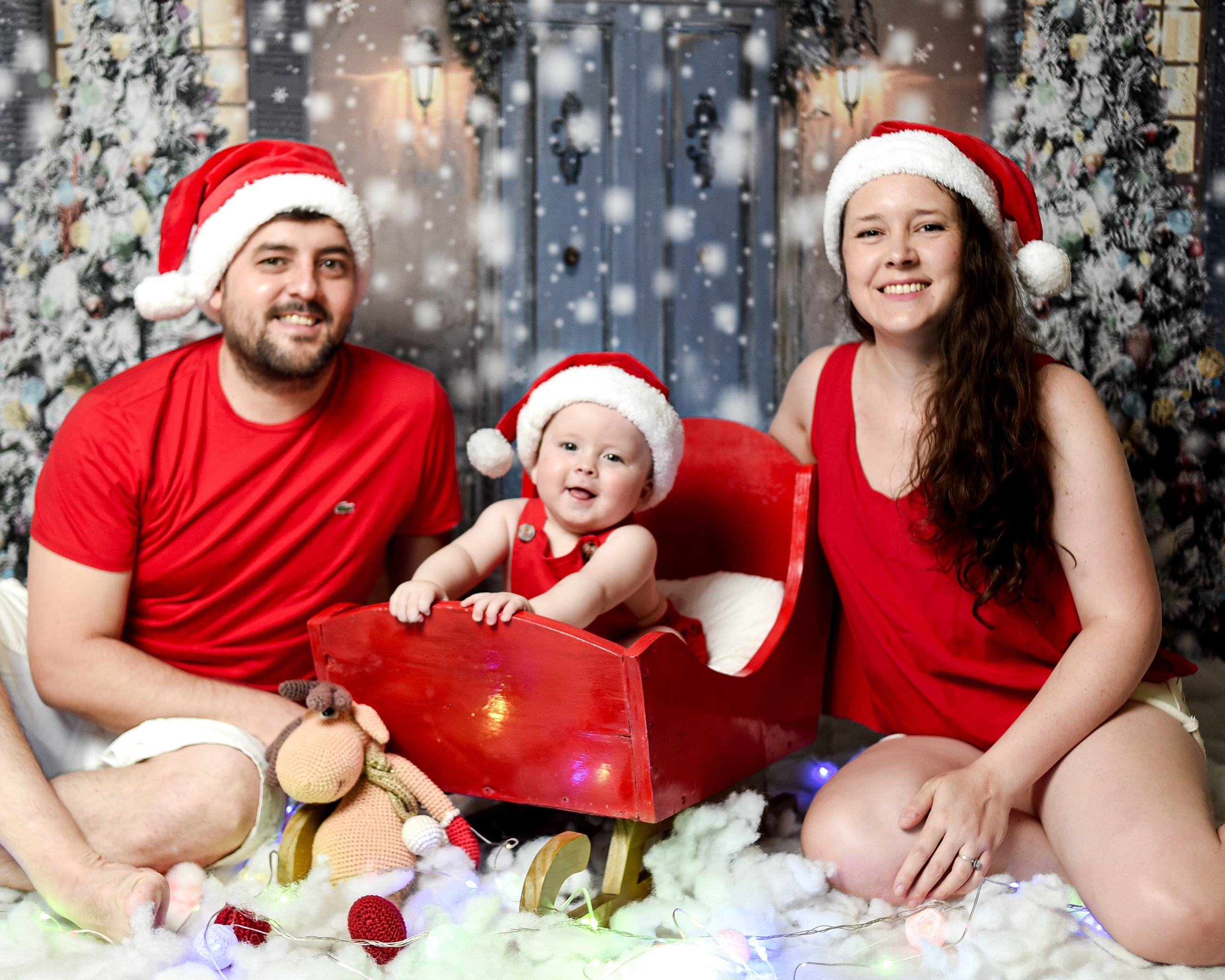 Sesión Navideña Julian. Fotografo de casamiento en misiones y fotógrafo de familia  Posadas