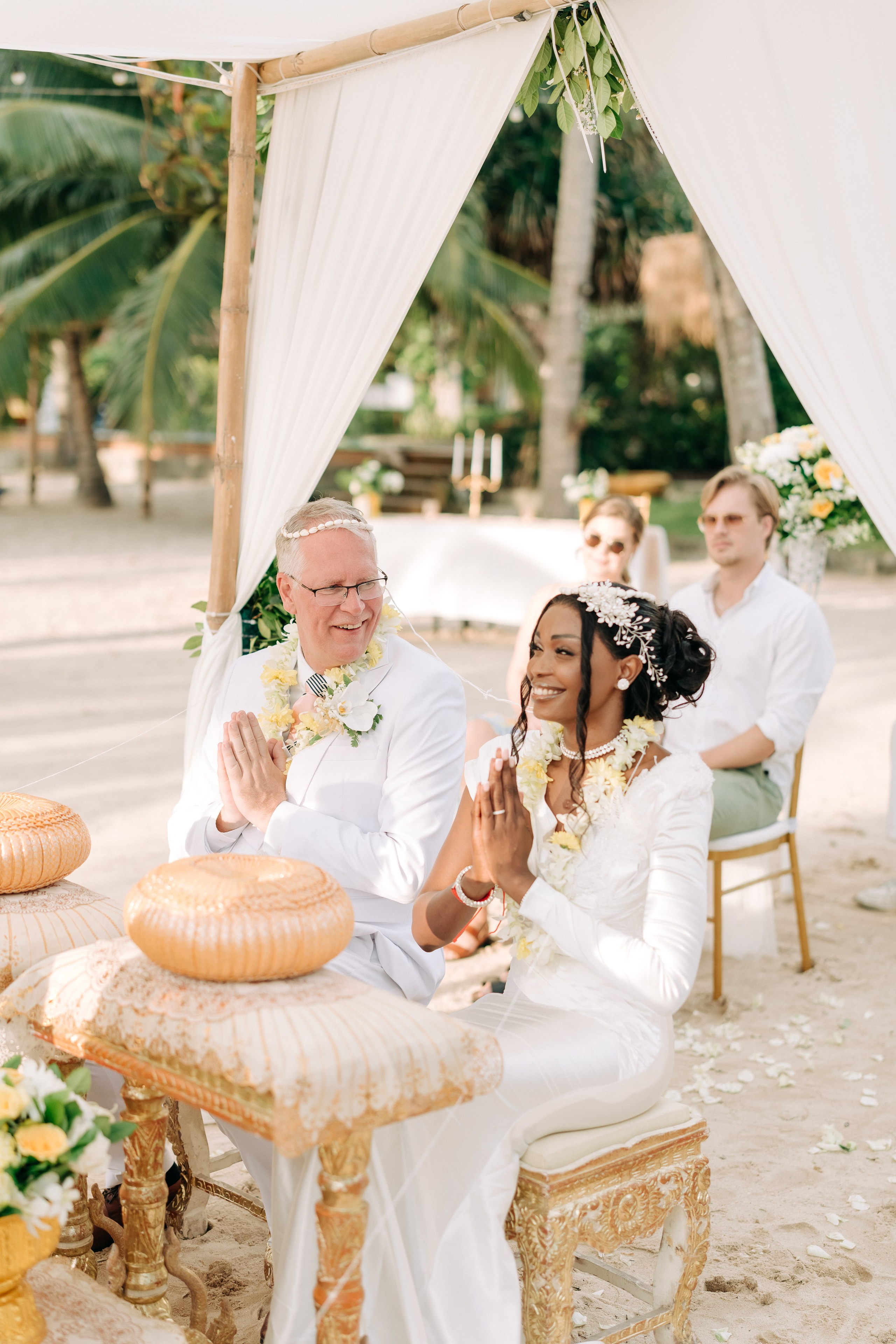 GRACE & MARTIN. Буддийская свадебная церемония на Самуи, Таиланд