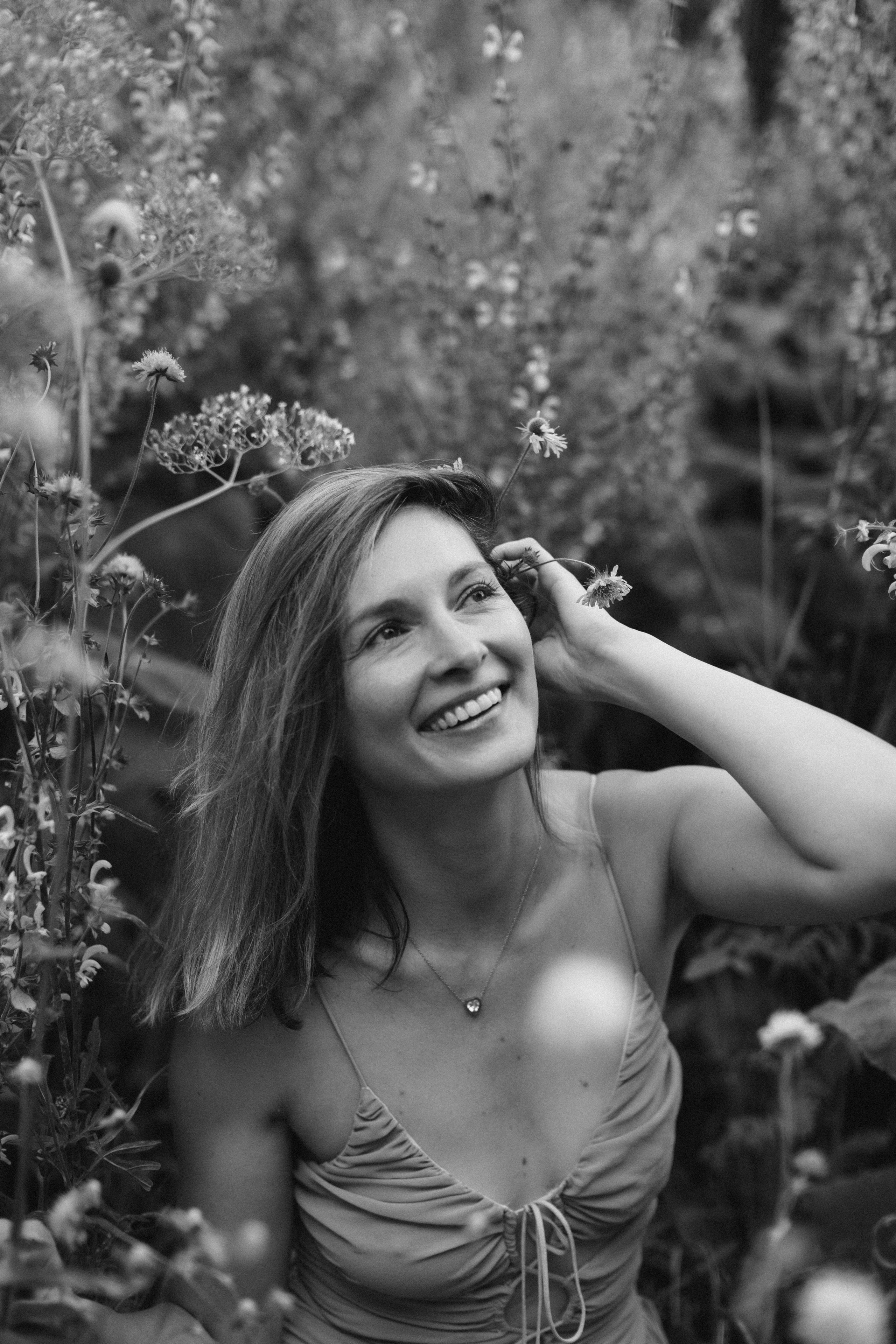 Female Summer Fields Photography. True self