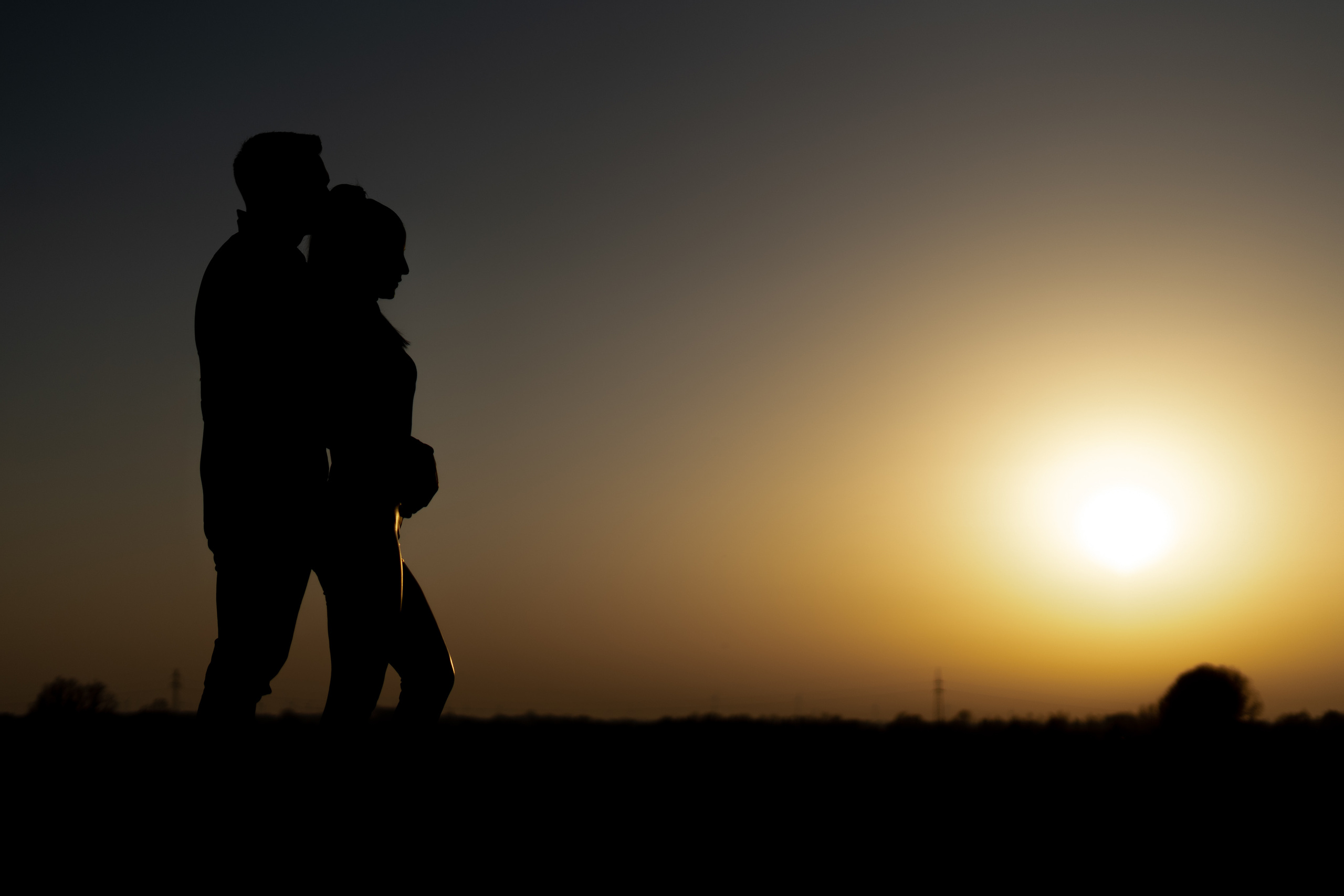 Pärchenshooting - Sonnenuntergang. Thorben Ihler - Dein Fotograf aus Emden