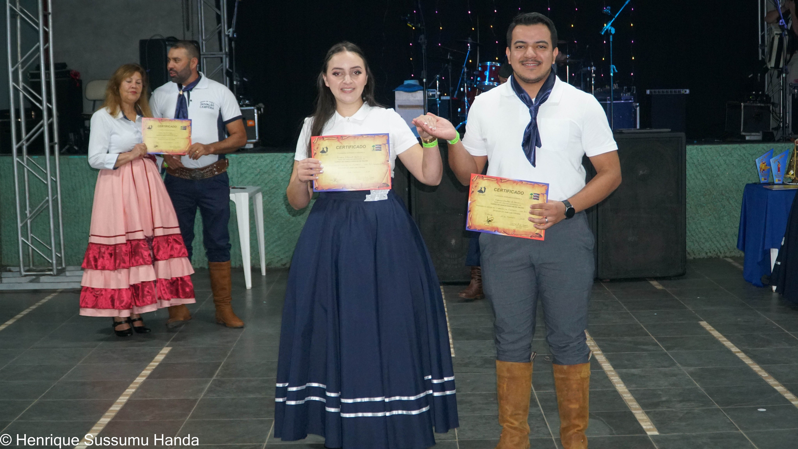 Formatura Curso de Dança Inovação Campeira. Handa Produções