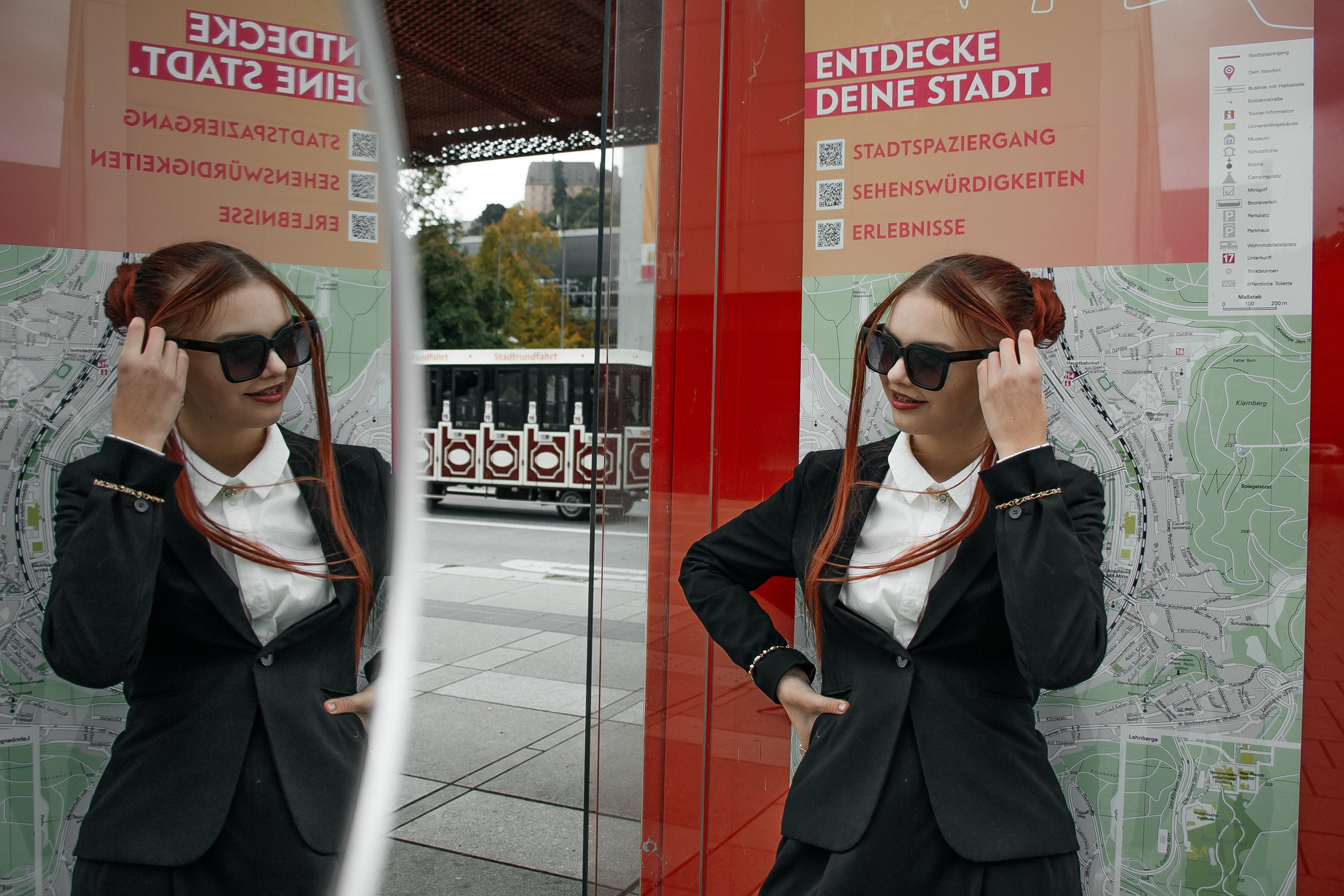 Red girl. PHOTOgrapher Germany MARBURG