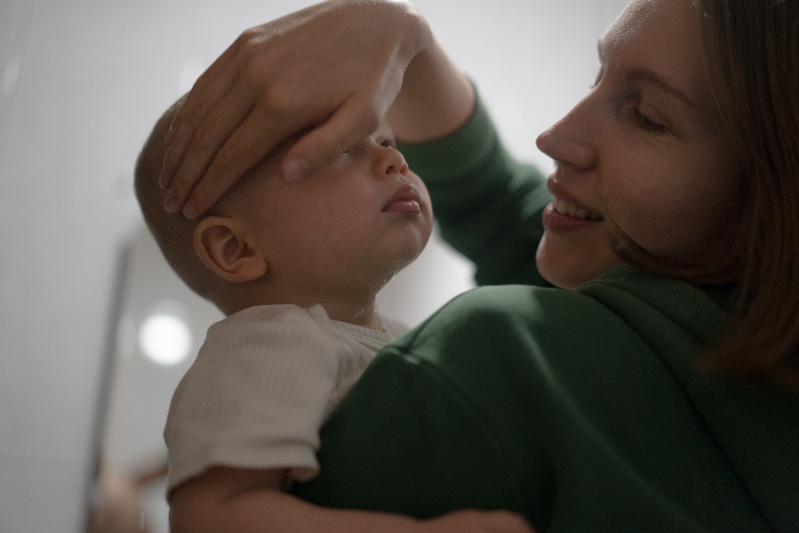 Alena, Vlad and their son Lev. Main