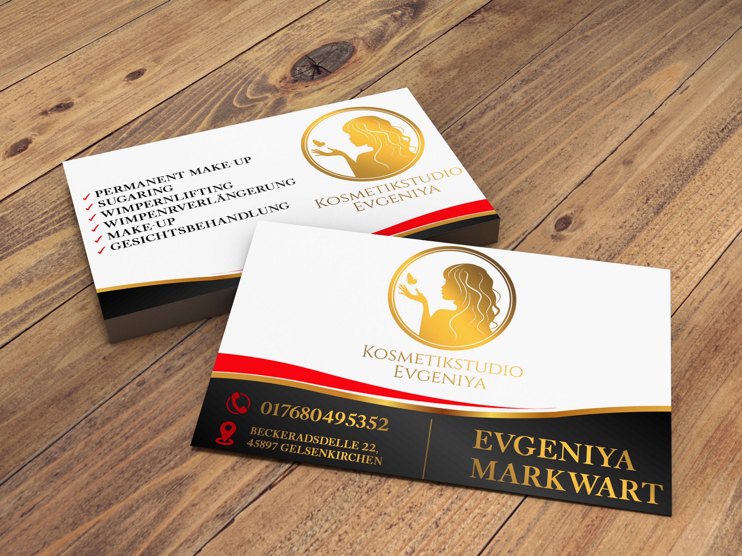 Визитки. Рекламное агентство в Германии