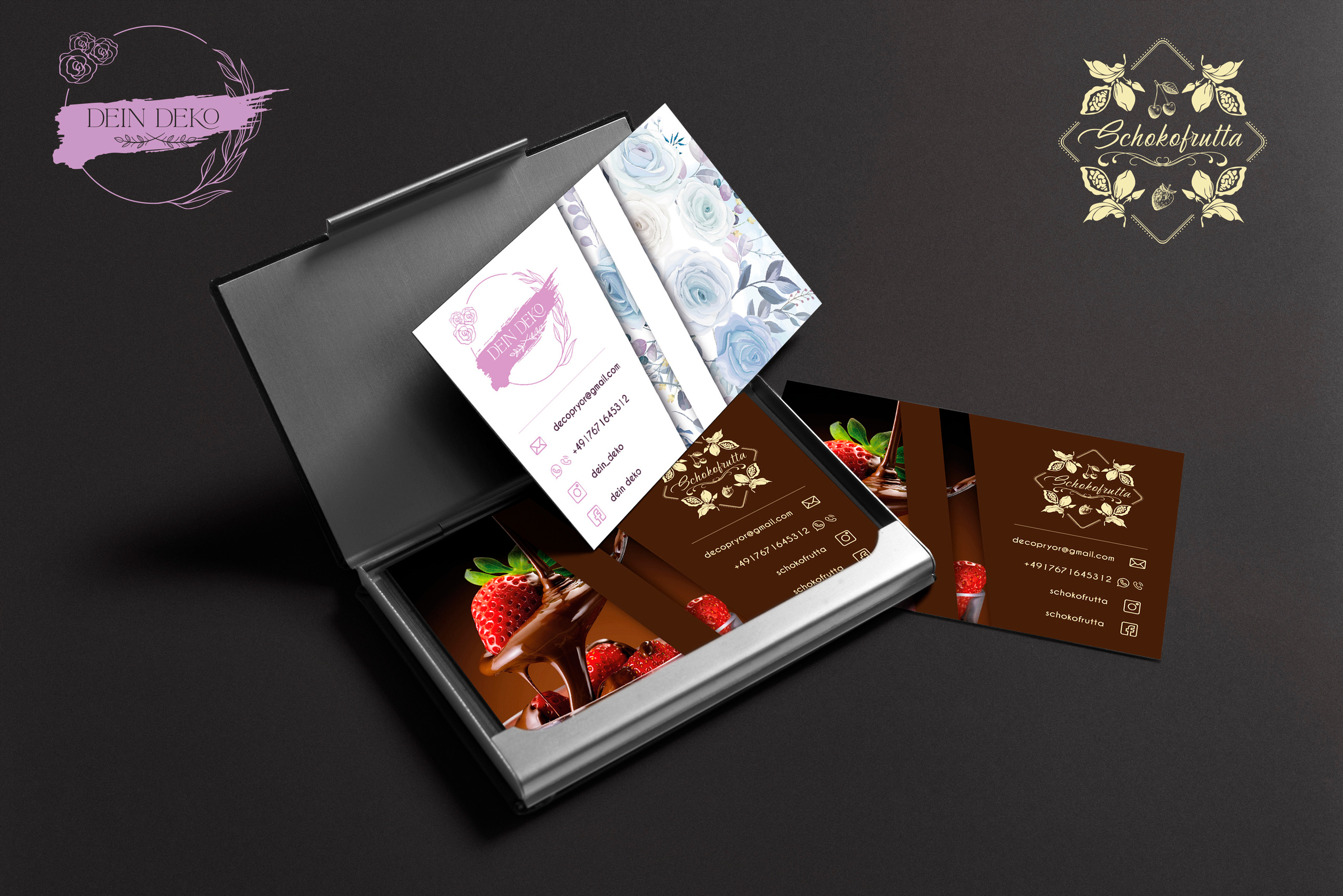 Визитки. Рекламное агентство в Германии