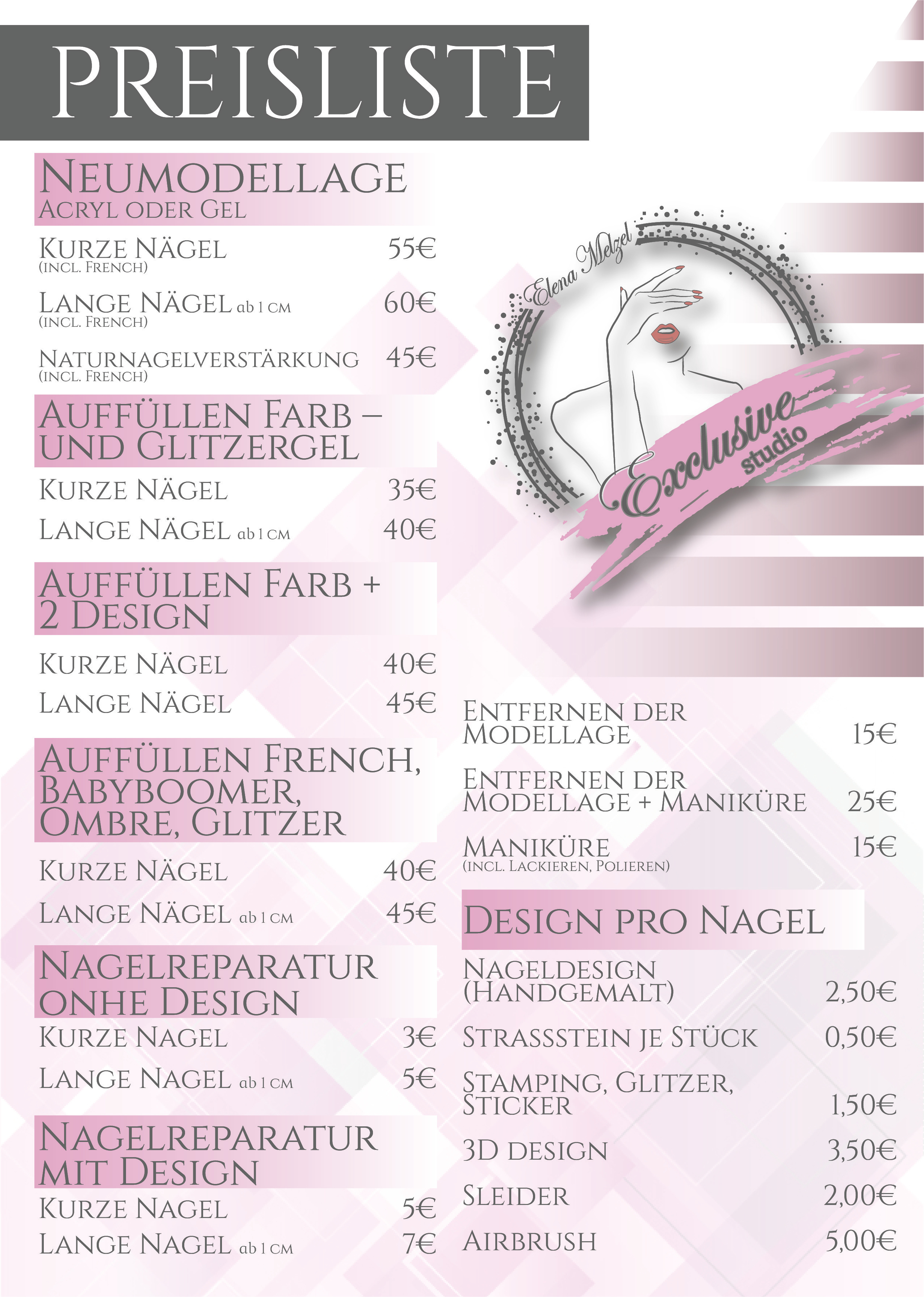 Прайс-листы. Рекламное агентство в Германии