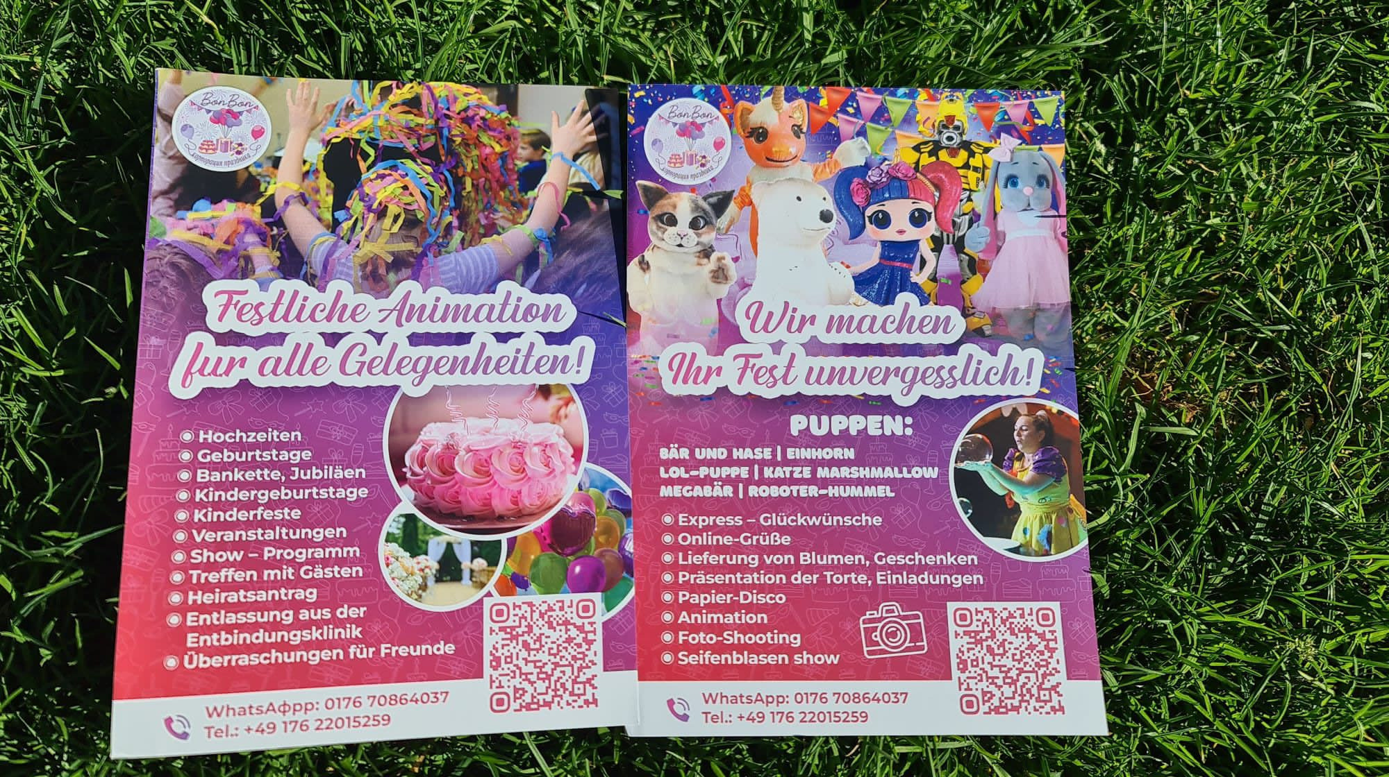 Флаеры. Рекламное агентство в Германии