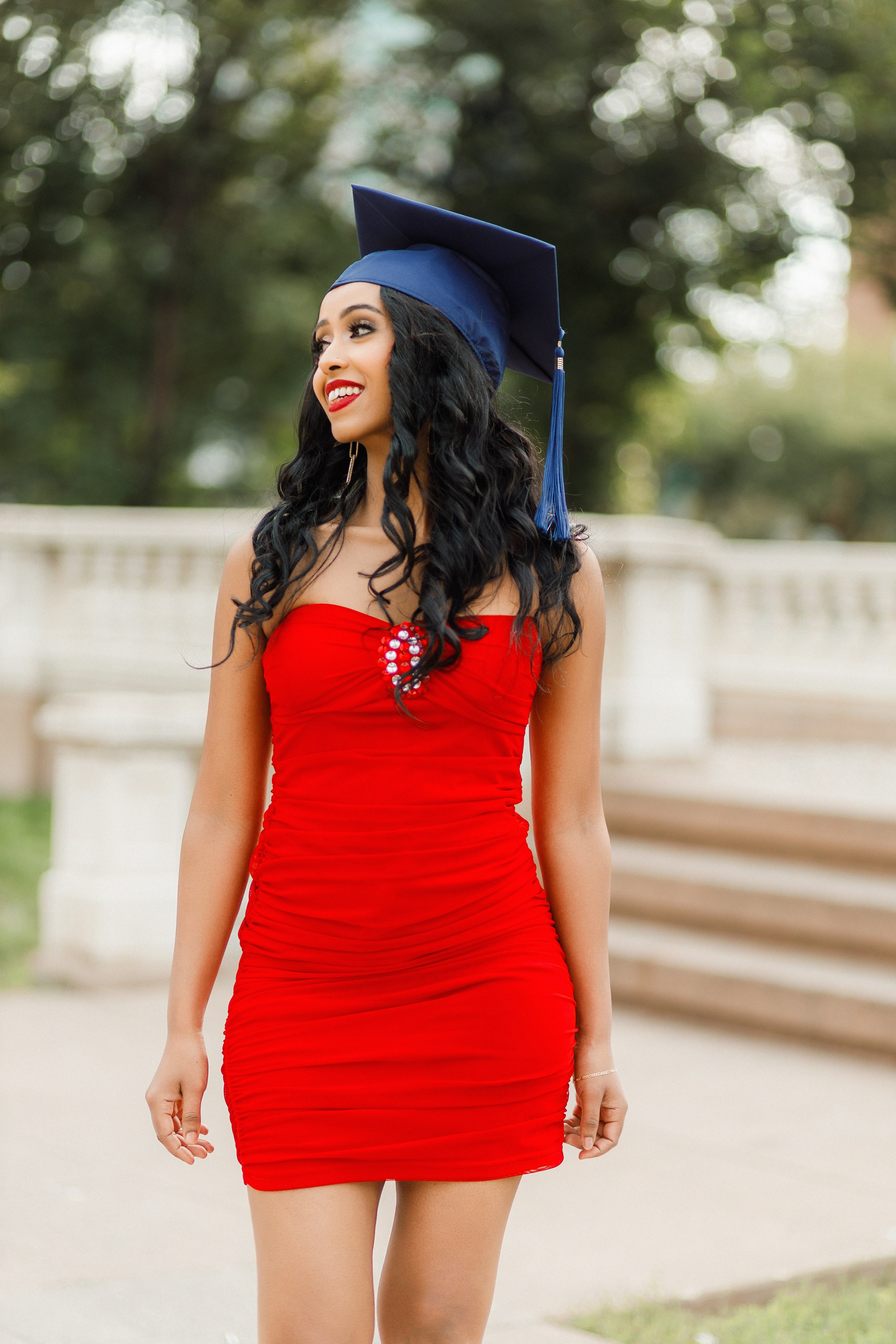 Graduation photos. Home