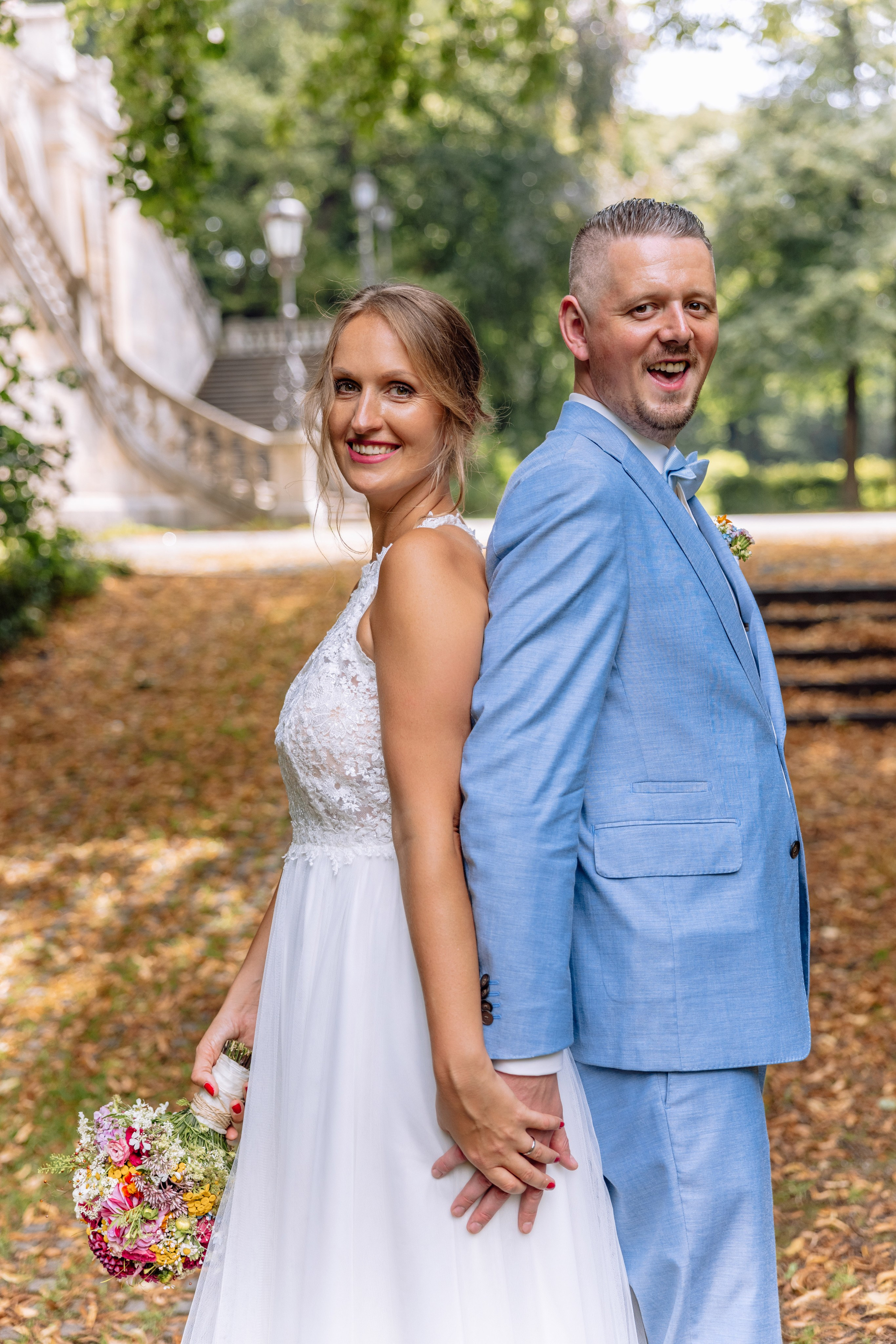 Sandra und Kevin: Standesamt Unterföring und Friedensengel. Hochzeitsfotograf München Taufe Familienfotograf Tanja Mauke