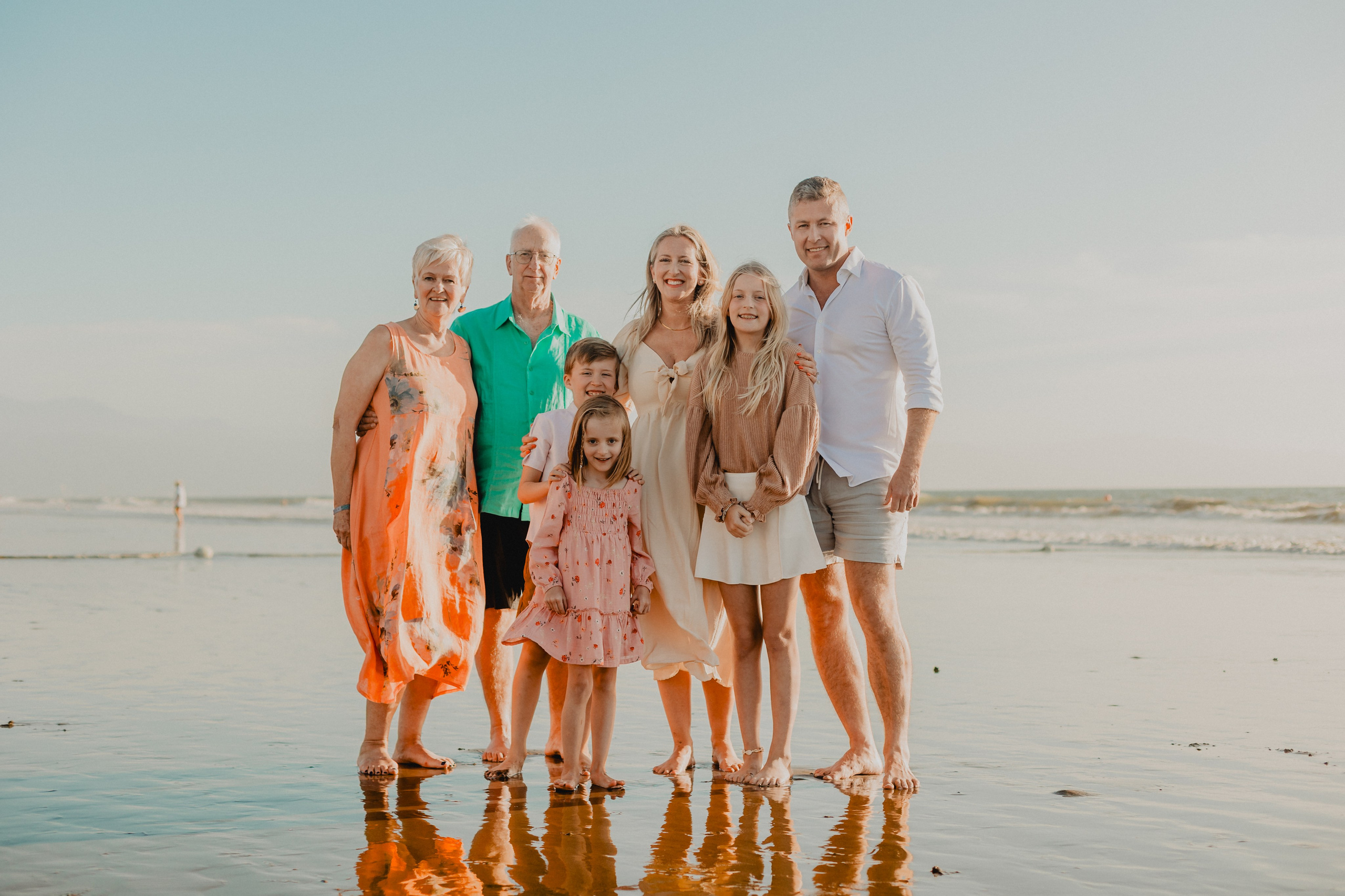 Laughter, Sand, and Sea: A Family Session in Nuevo Vallarta