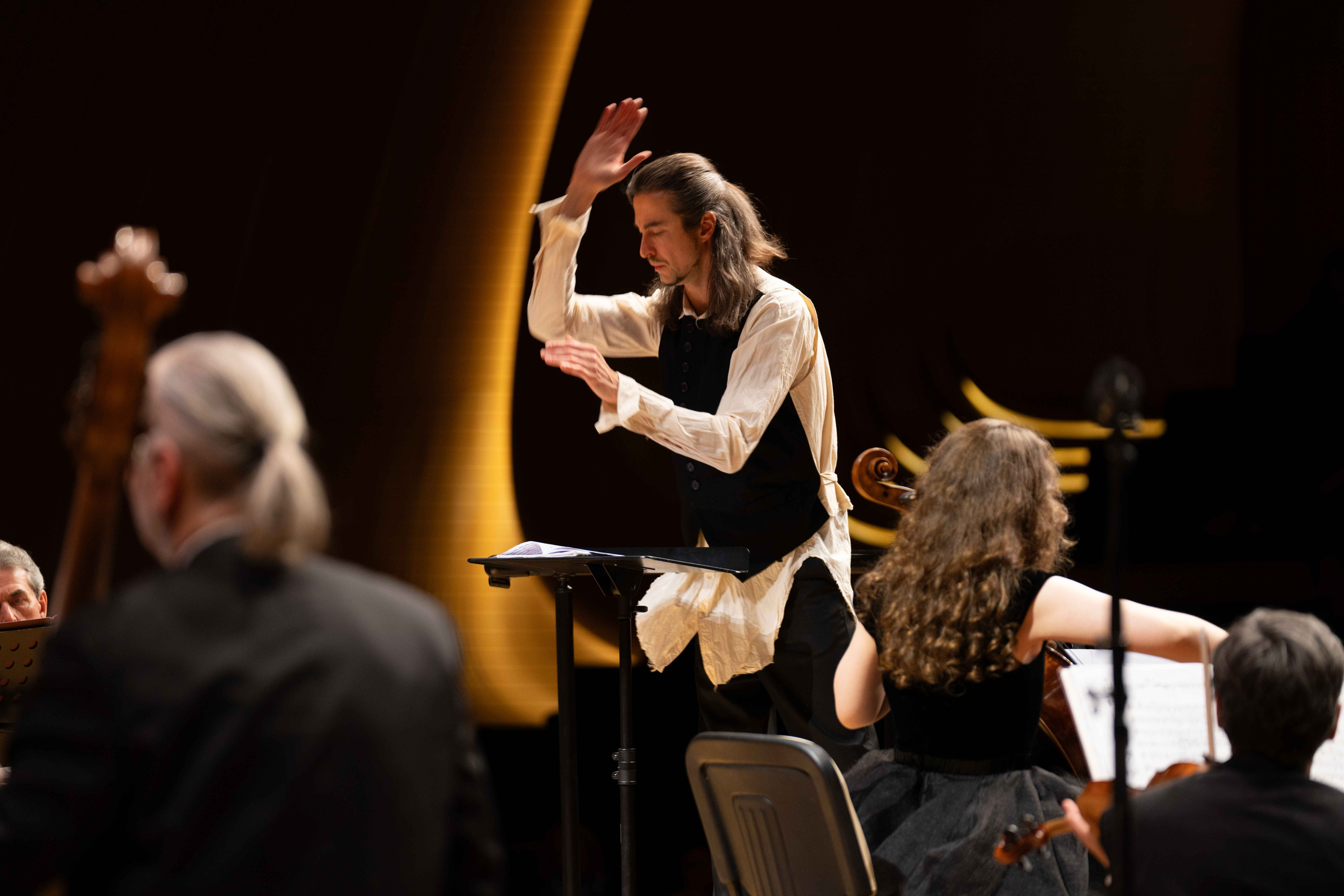 The Tchaikovsky Academic Grand Symphony Orchestra in Baku. Wedding&Event photographer Ismail Rzayev in Baku