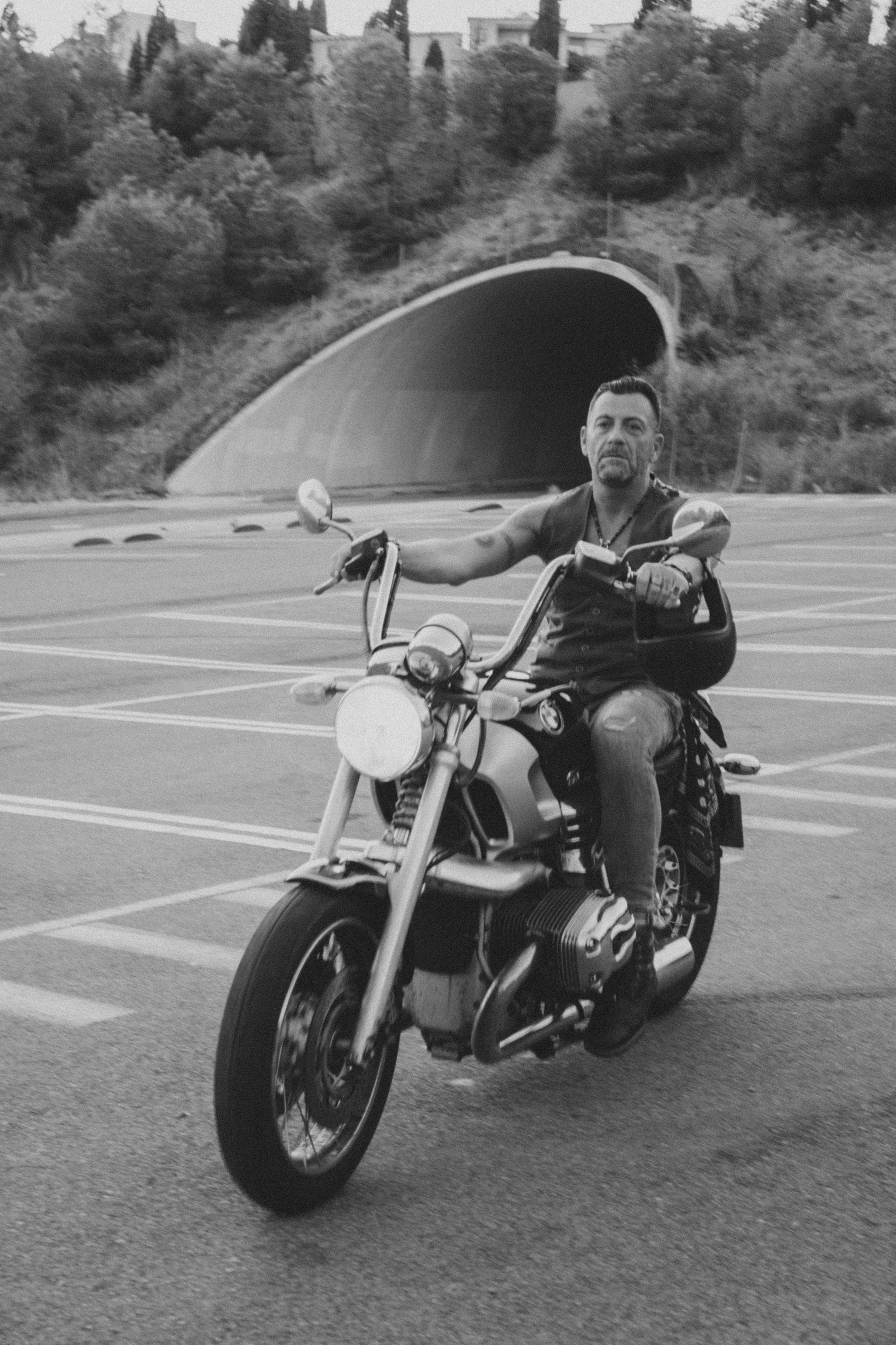 Фотосессия пары на мотоцикле. Профессиональная фотосъемка в Калафелле — Елена Медведева