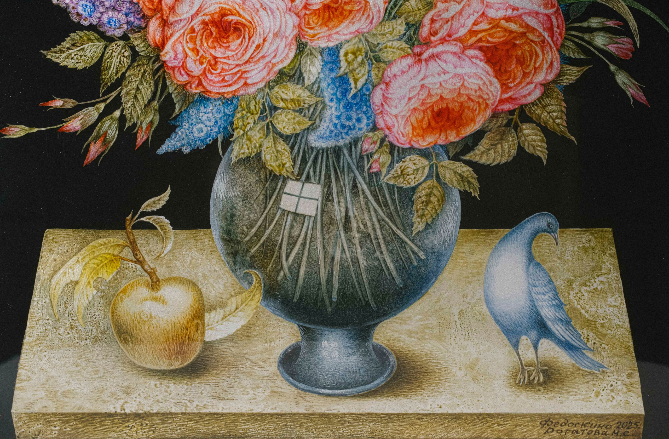 Still Life with Roses. Marina Rogatova