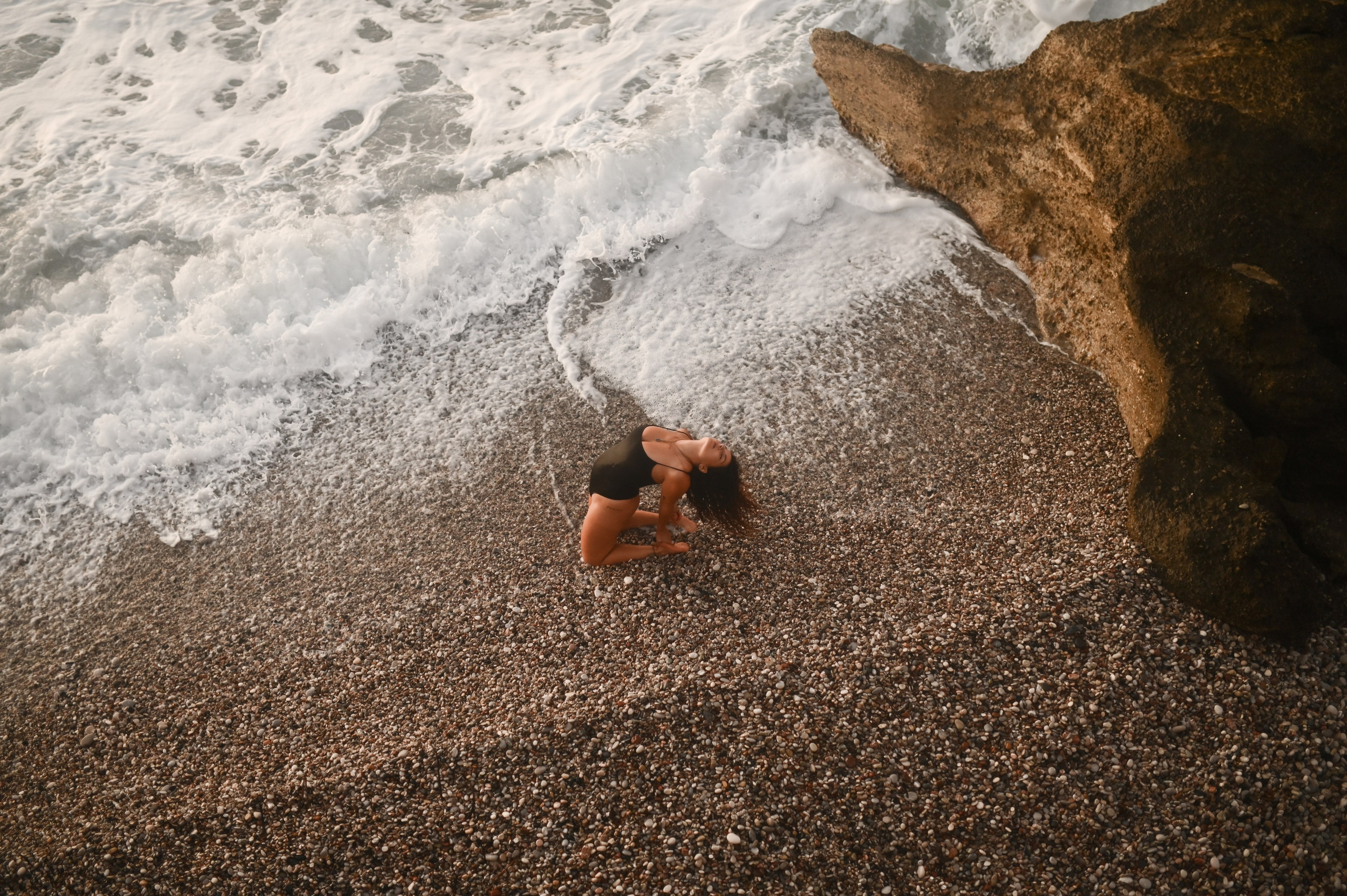Yoga Photoshoot in Rhodes. Photographer in Rhodes Island