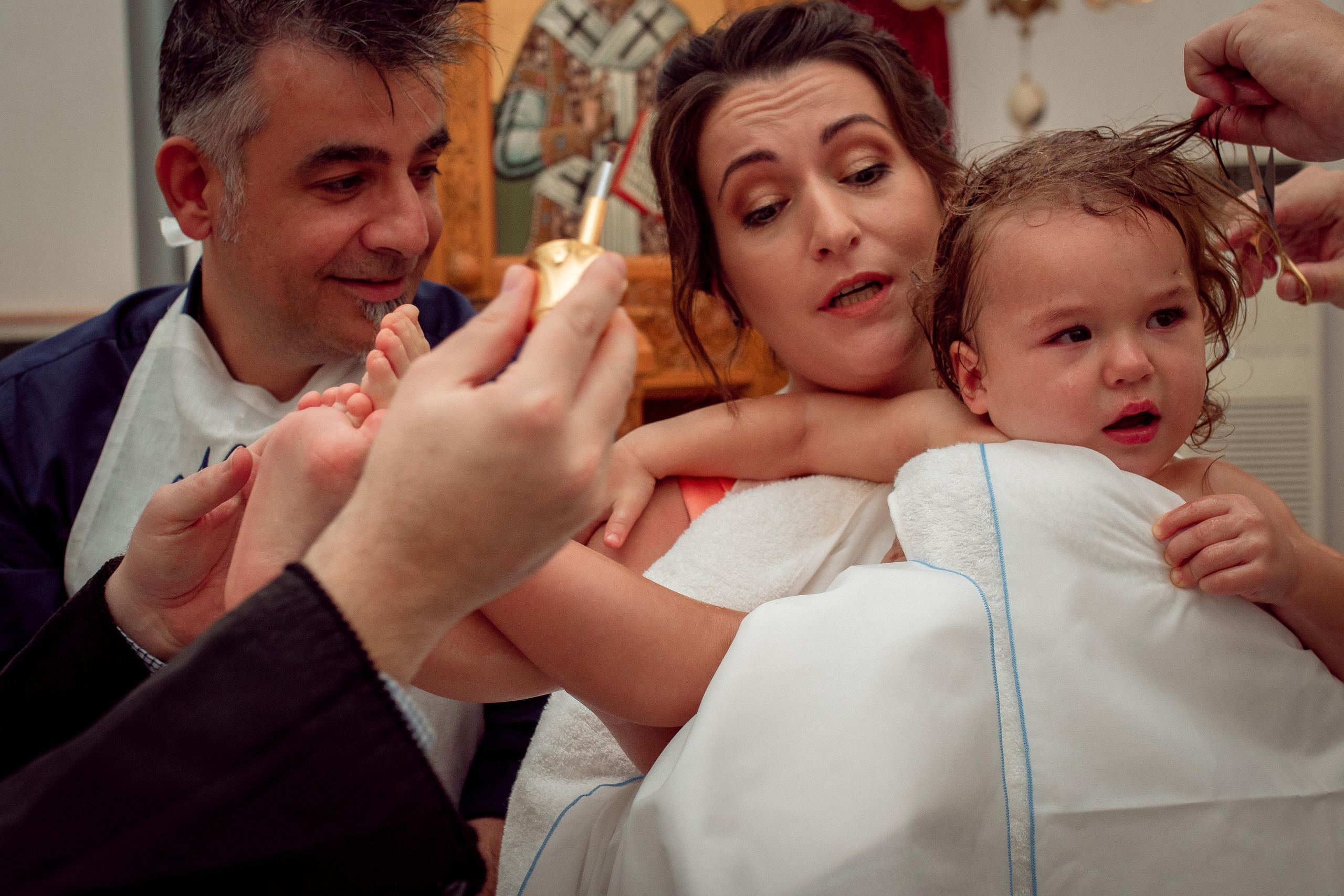 Christening. Family Photographer in Greece