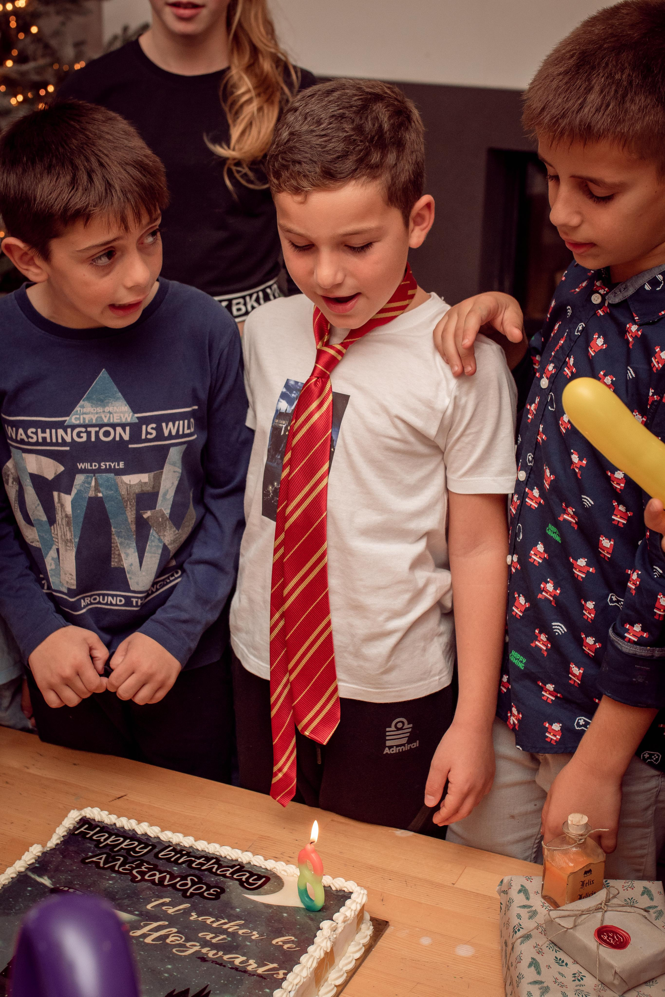 Harry Potter Birthday Party. Family Photographer in Greece