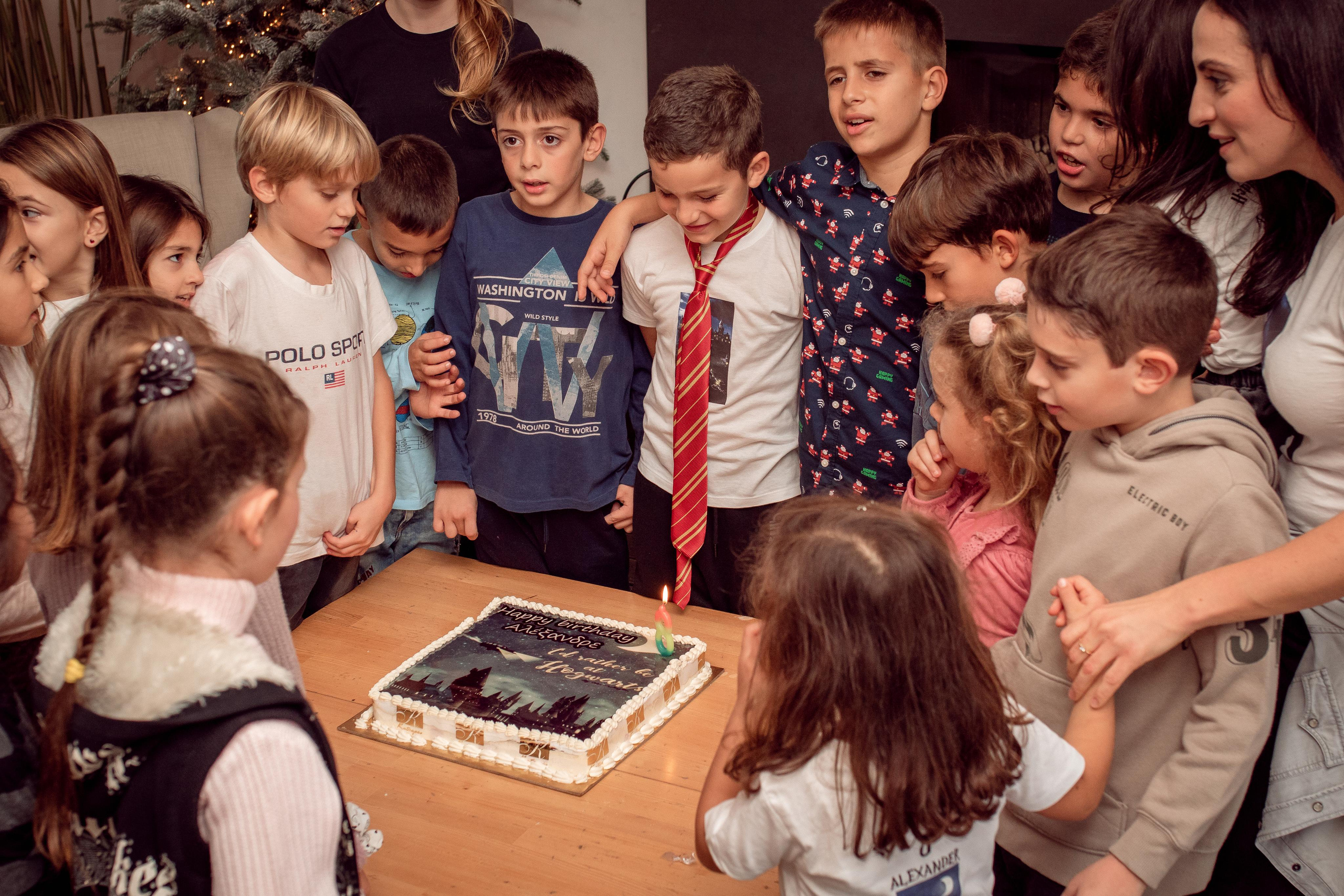 Harry Potter Birthday Party. Family Photographer in Greece