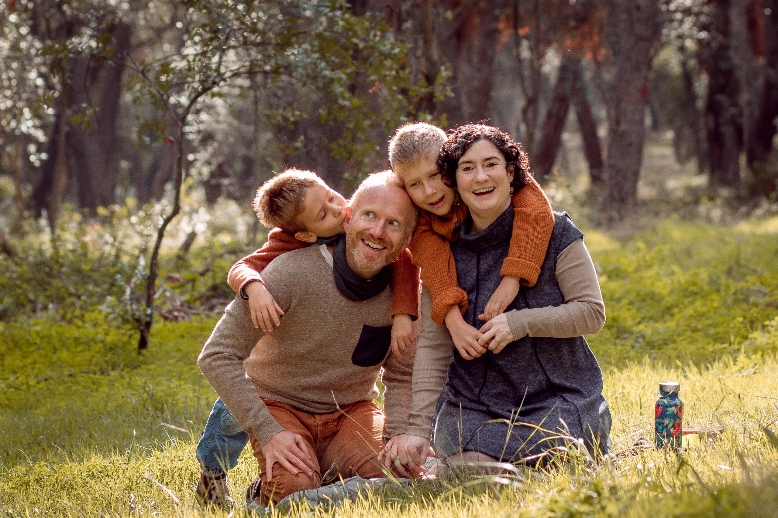 Woods Family Photoshoot. Family Photographer in Greece