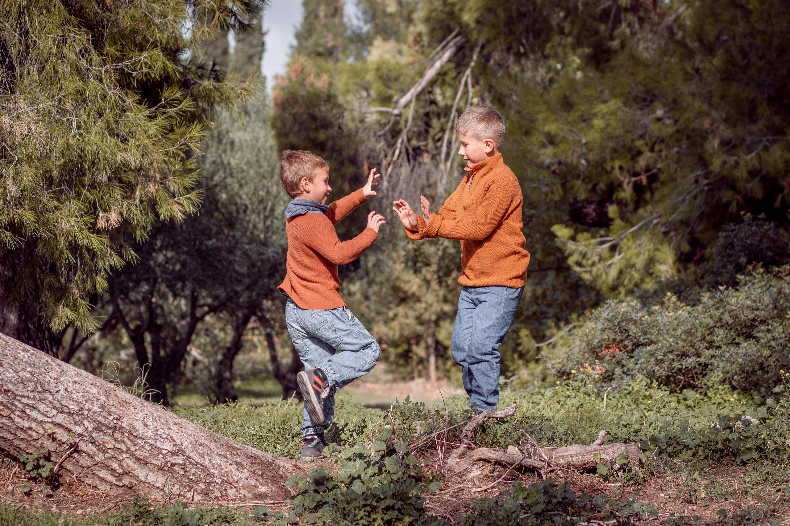 Woods Family Photoshoot. Family Photographer in Greece