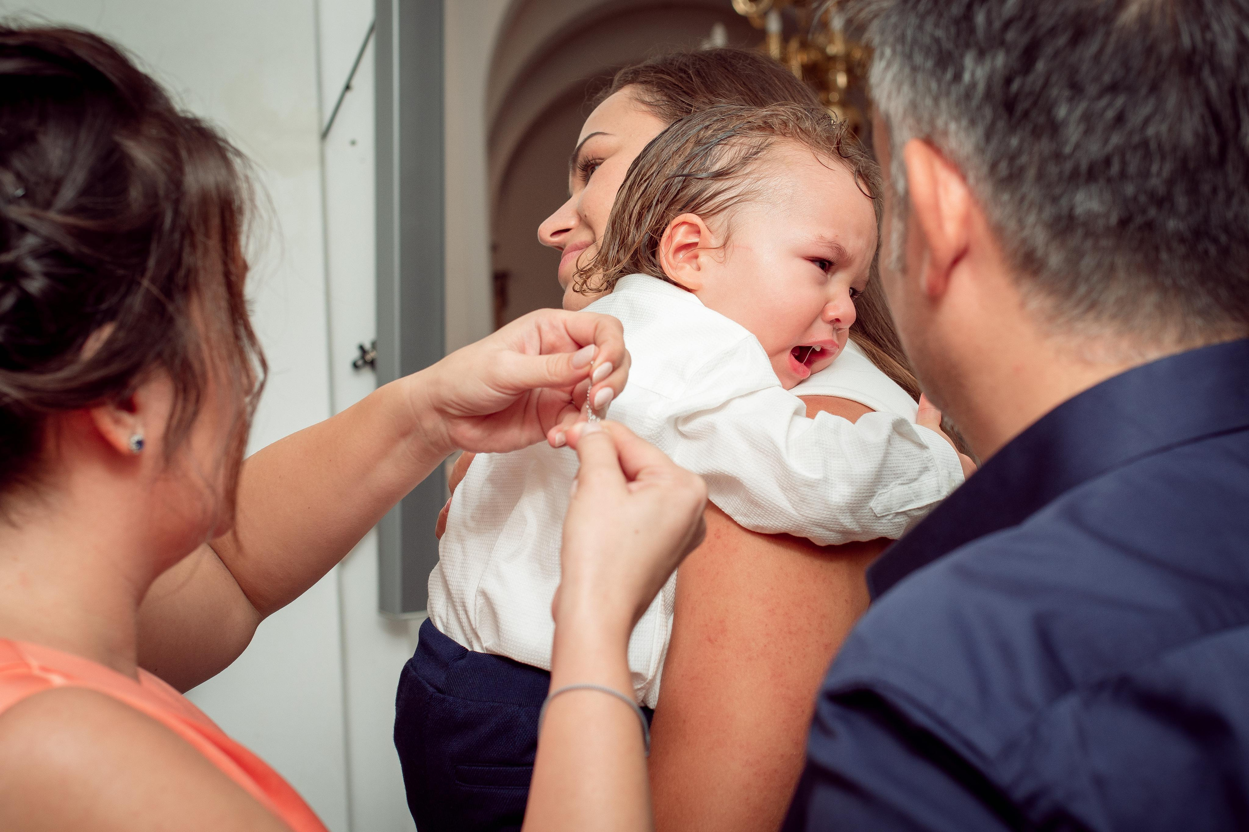 Christening. Family Photographer in Greece