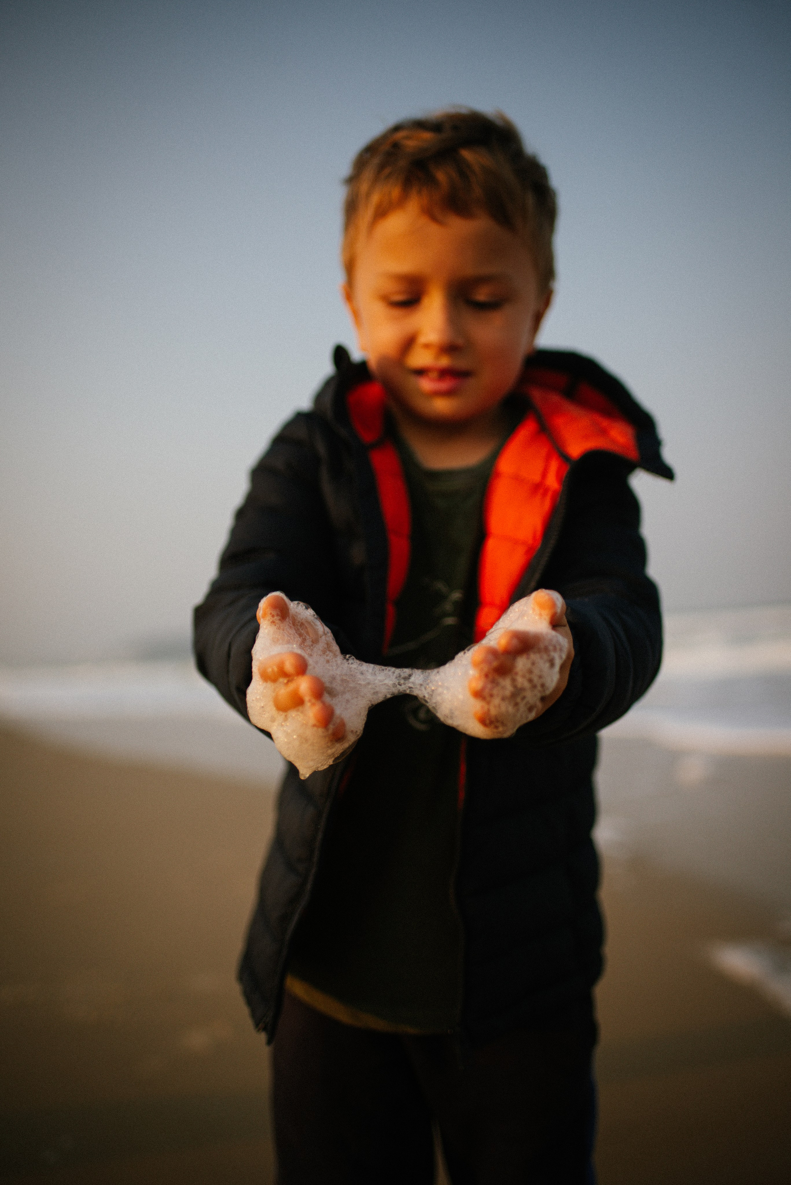 Olga e crianças. Fotógrafo de família e crianças