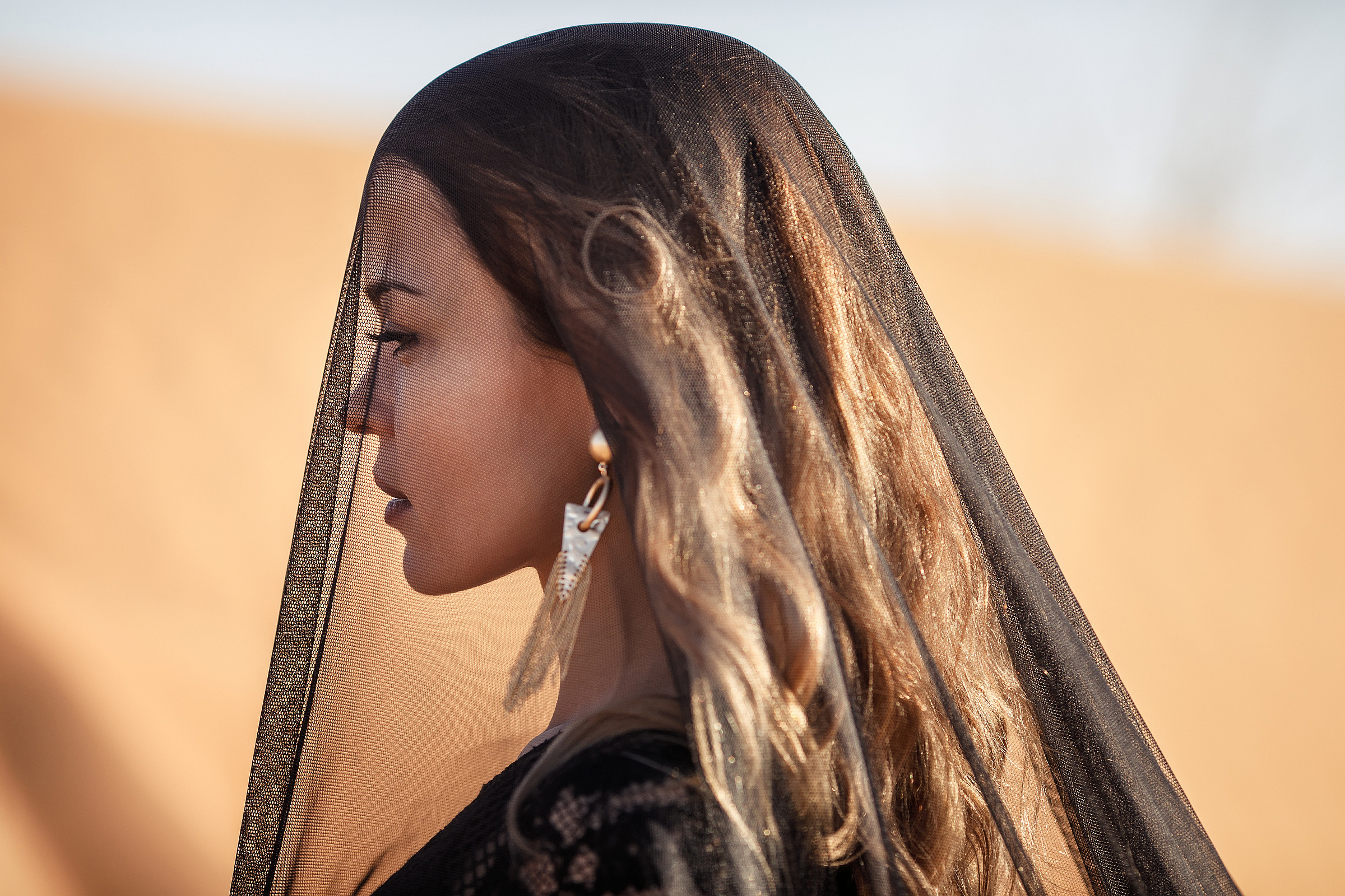 Irina. Fashion in desert. Портретний та весільний фотограф Надія Онода