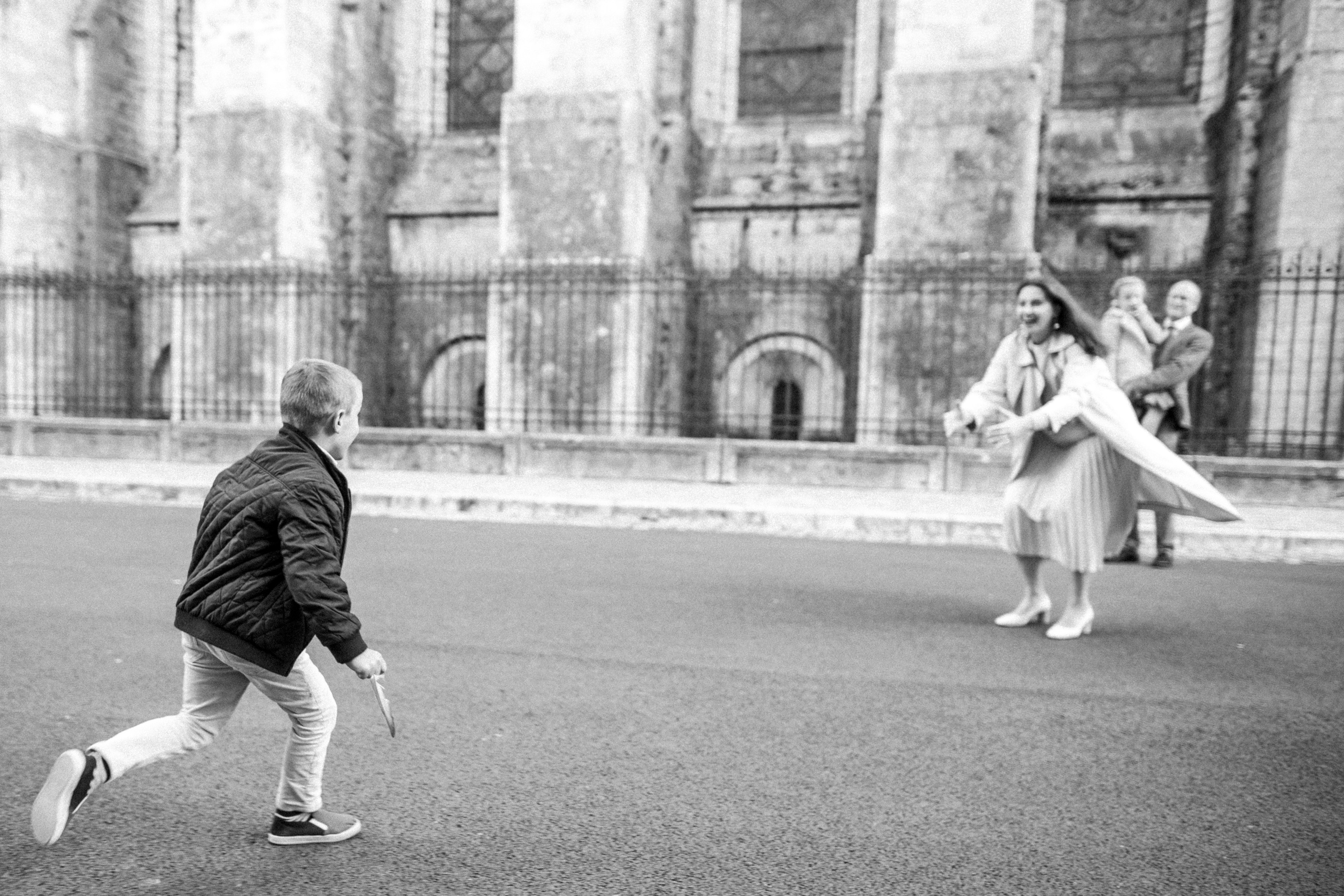 Un jour près de la Cathedral. Photographe à Chartres Ekaterina Kudinova