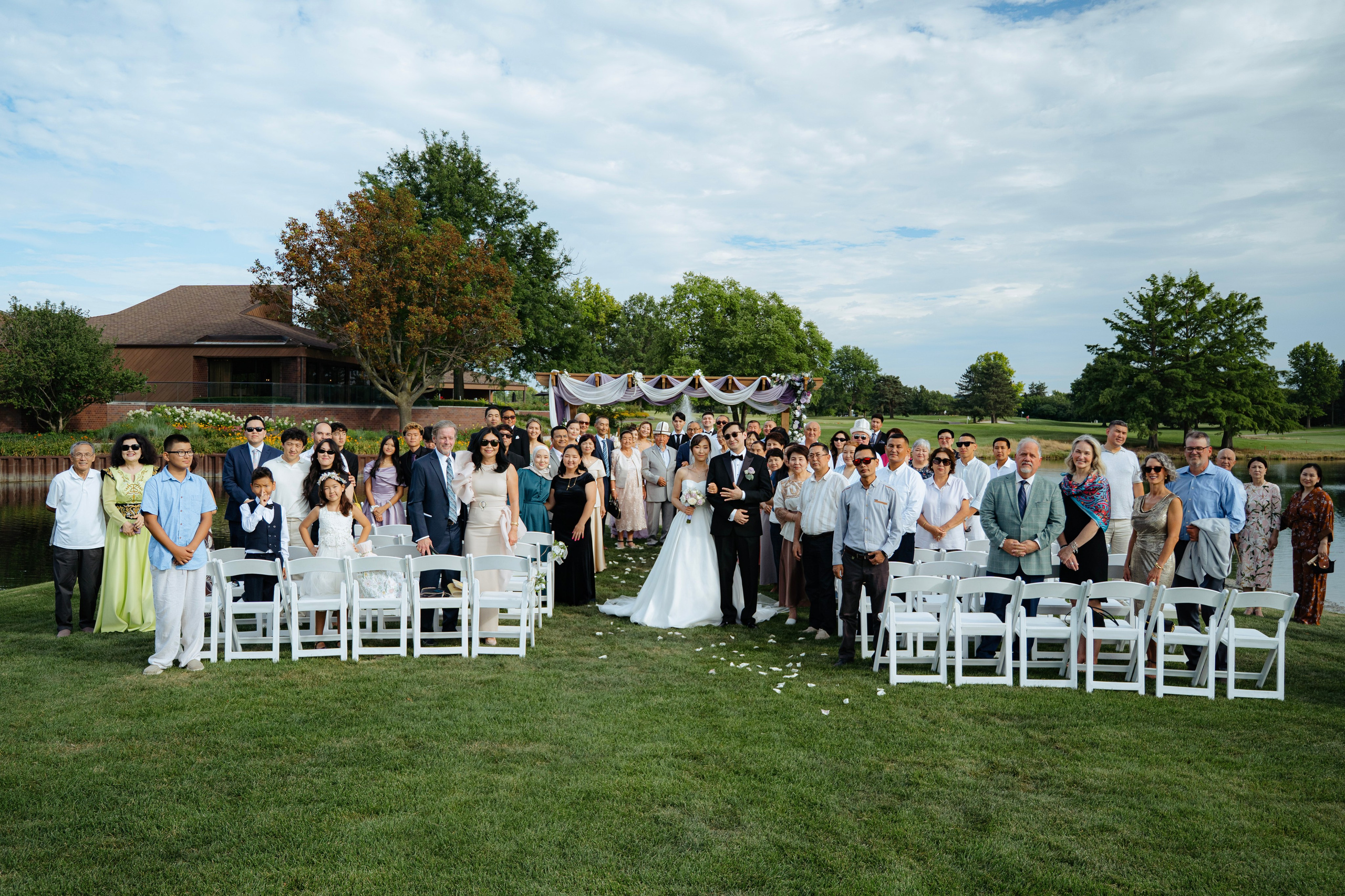 Spring Wedding at a Golf Club | Chicago Wedding Photography. Main
