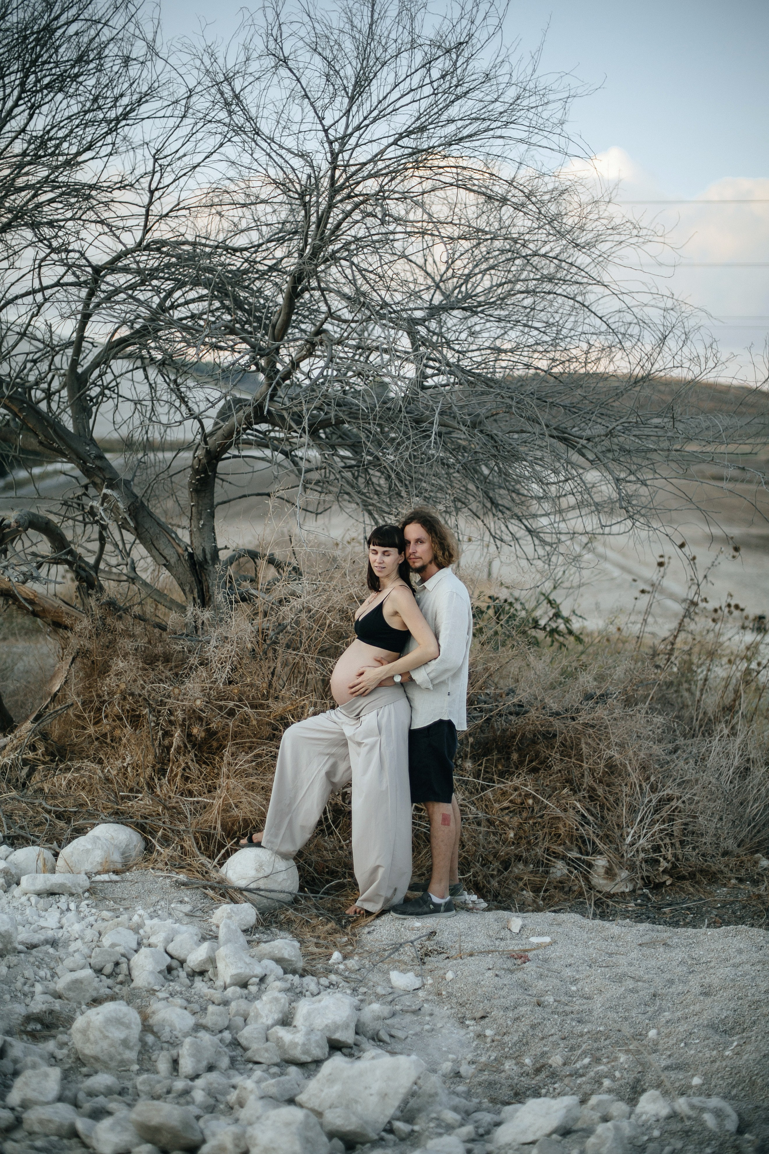 Kiryat Tivon field. Family photographer in Israel