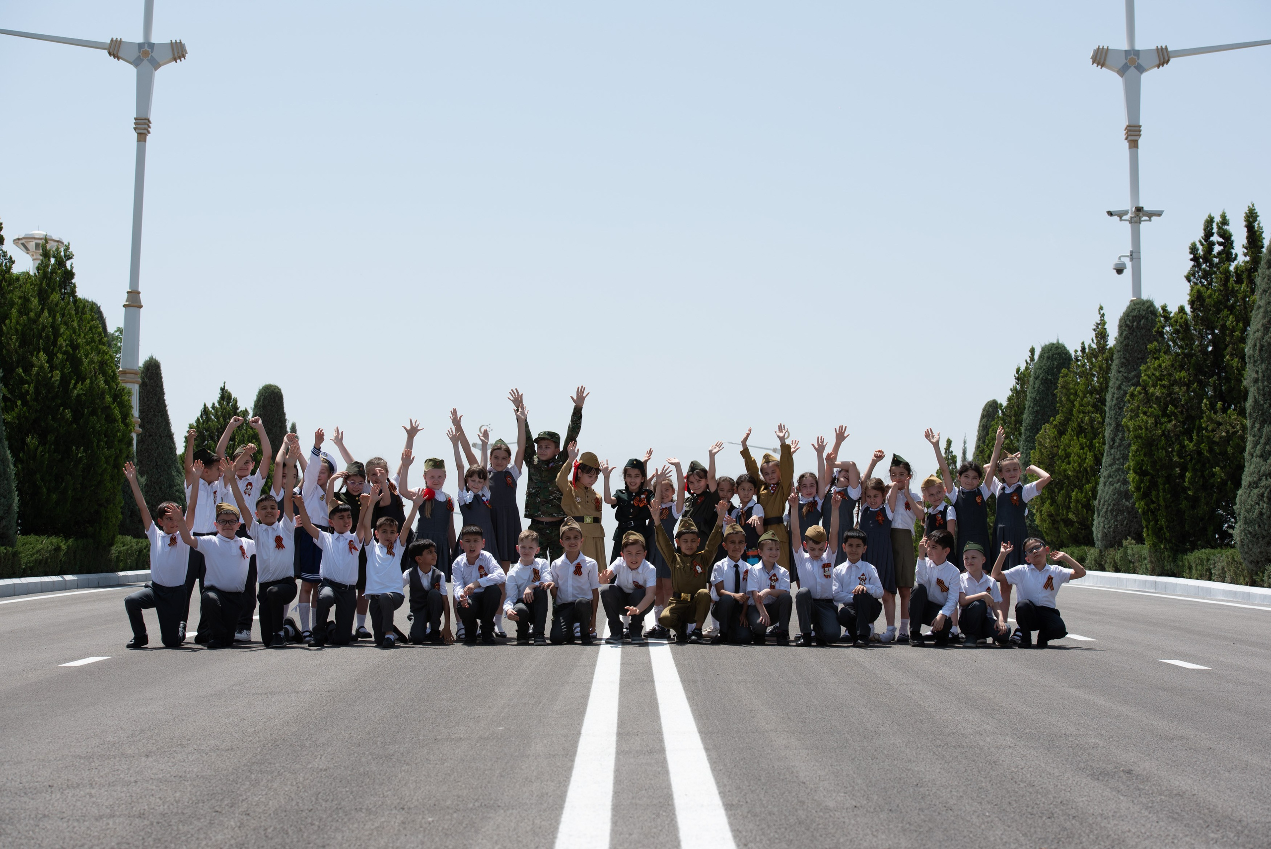 Вечный огонь 2"А» класс. Ваш фотограф в Ашхабаде Гамлет Осипов