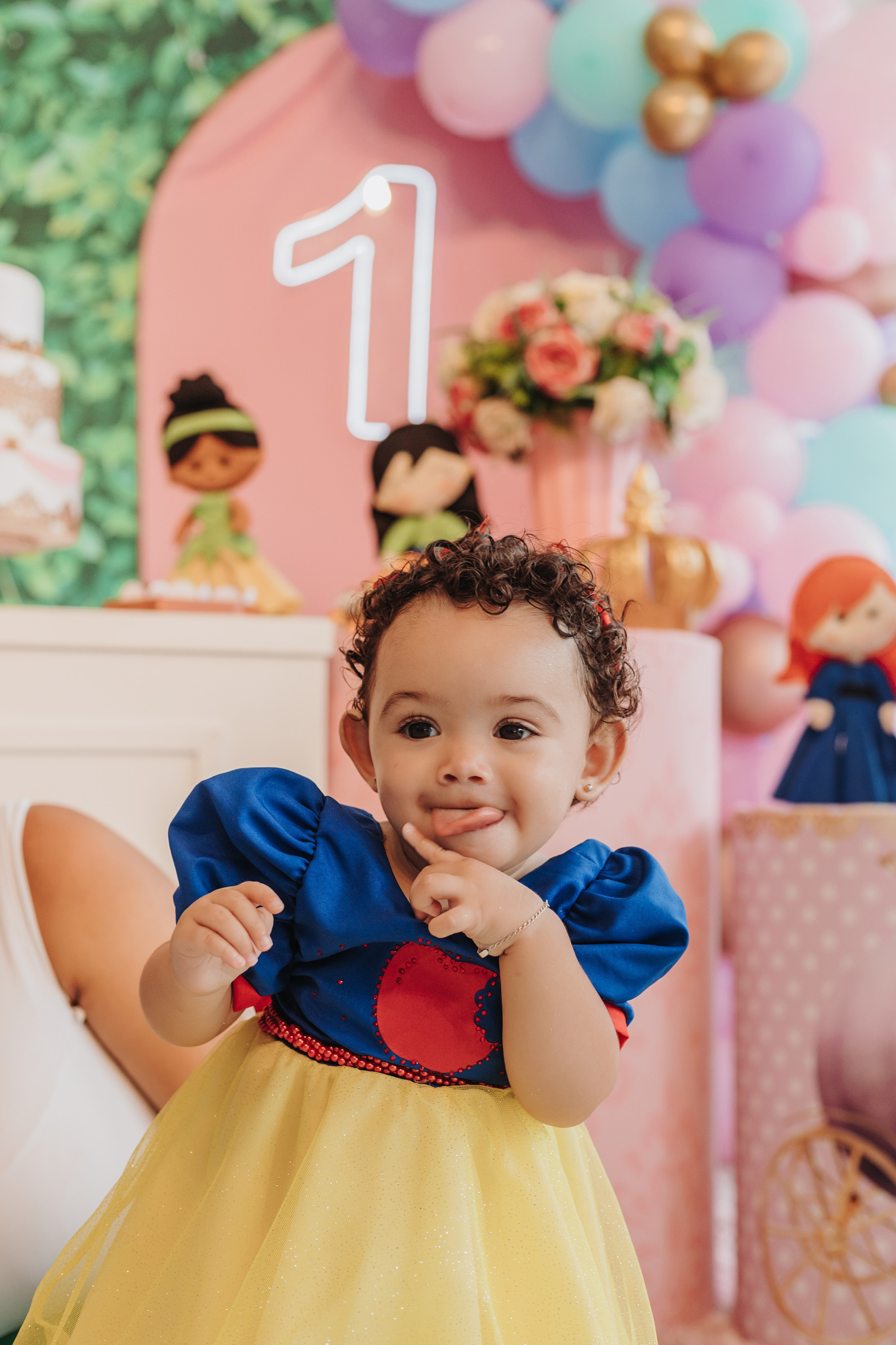 Aniversário infantil princesas, em Palhoça, Santa Catarina.