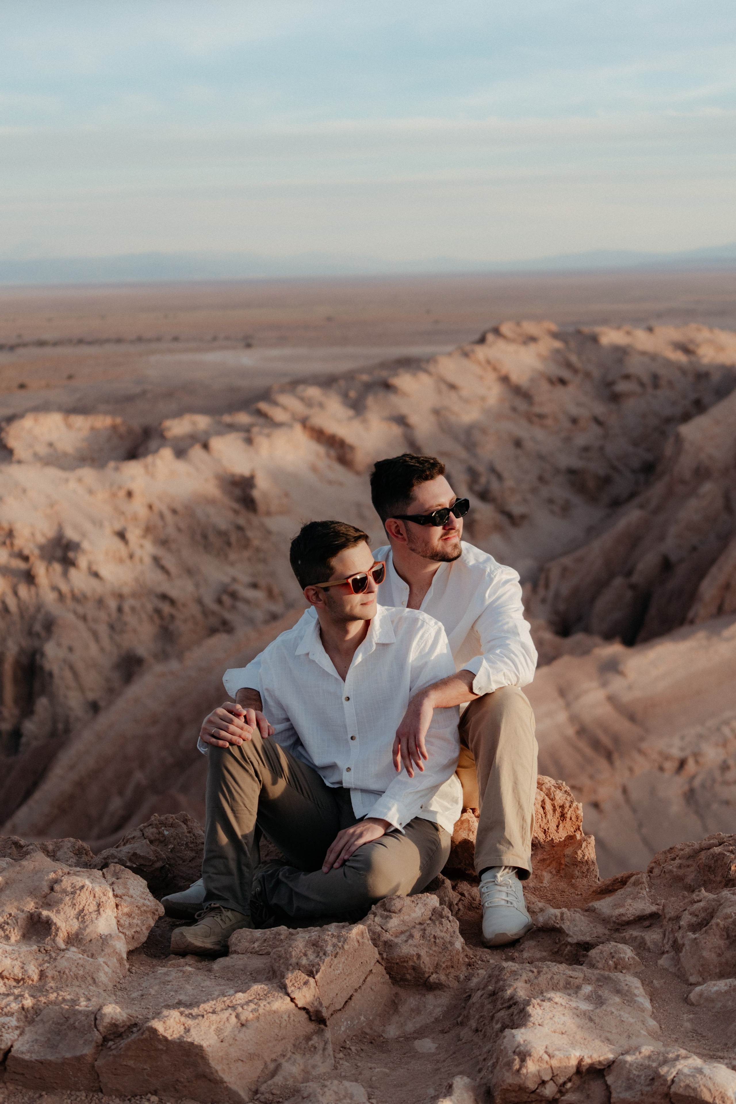 Fotógrafo no Atacama