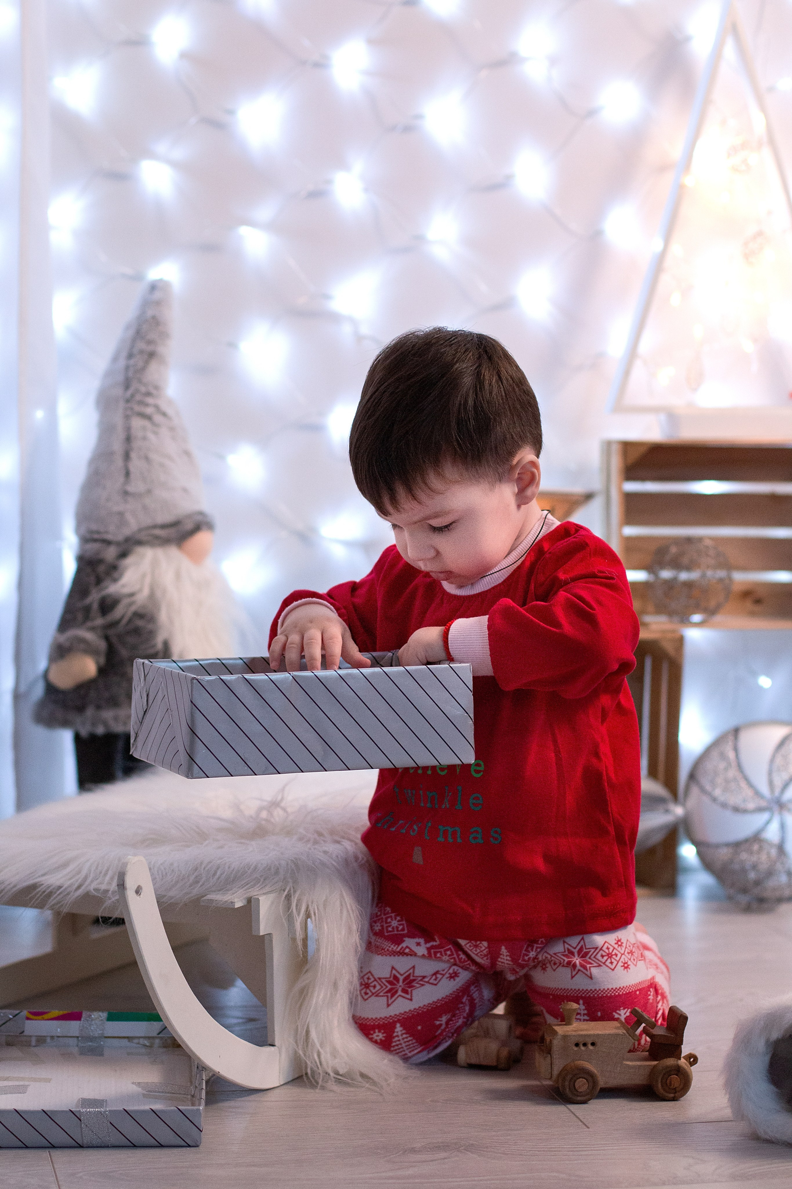 Новый год в студии. Детский и семейный фотограф в г. Бельцы