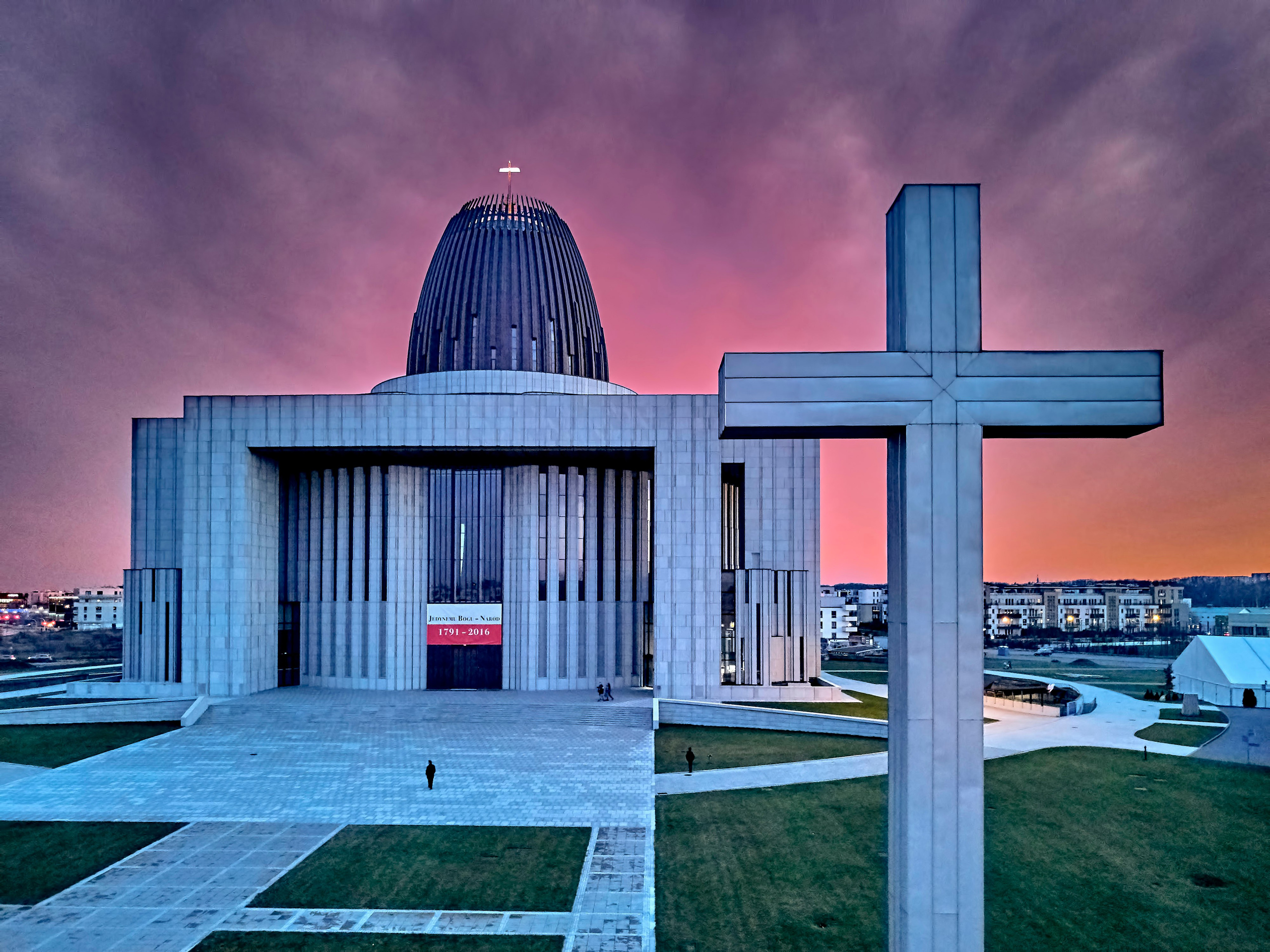 Lotnicza dronowa fotografia Warszawy - Miasto widziane z lotu ptaka. Андрей Шипилов — Фотография & Видеография